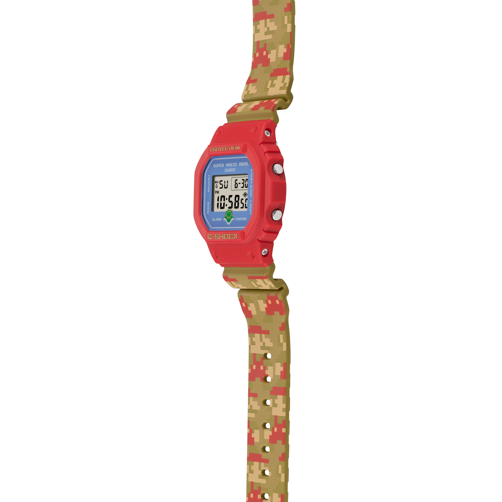 Reloj G-SHOCK DW-5600SMB-4D Resina Hombre Rojo