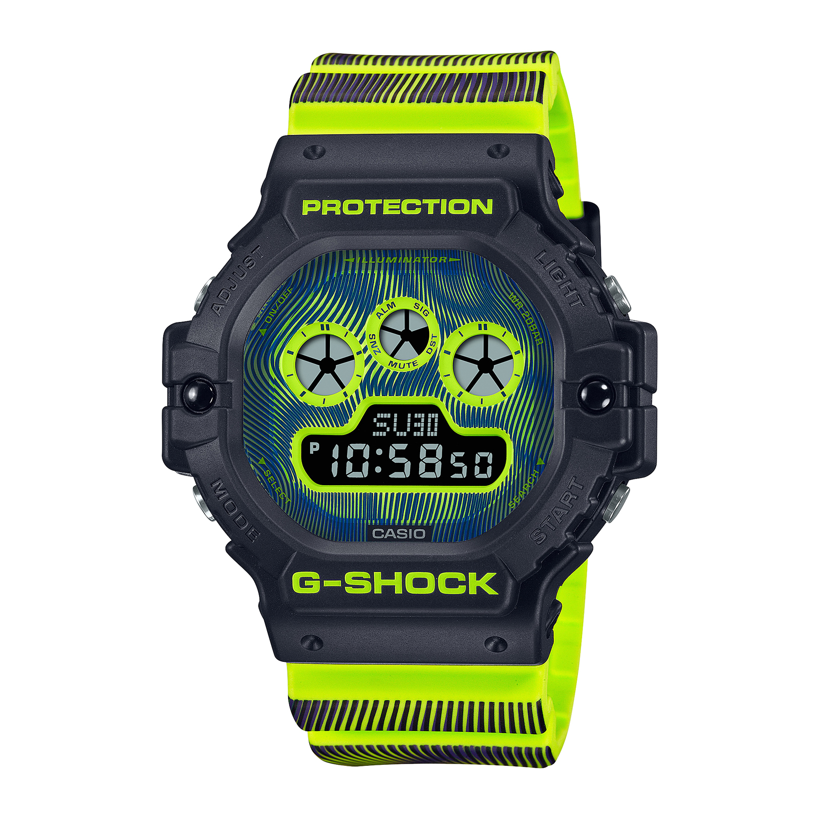 Reloj G-SHOCK DW-5900TD-9D Resina Hombre Negro