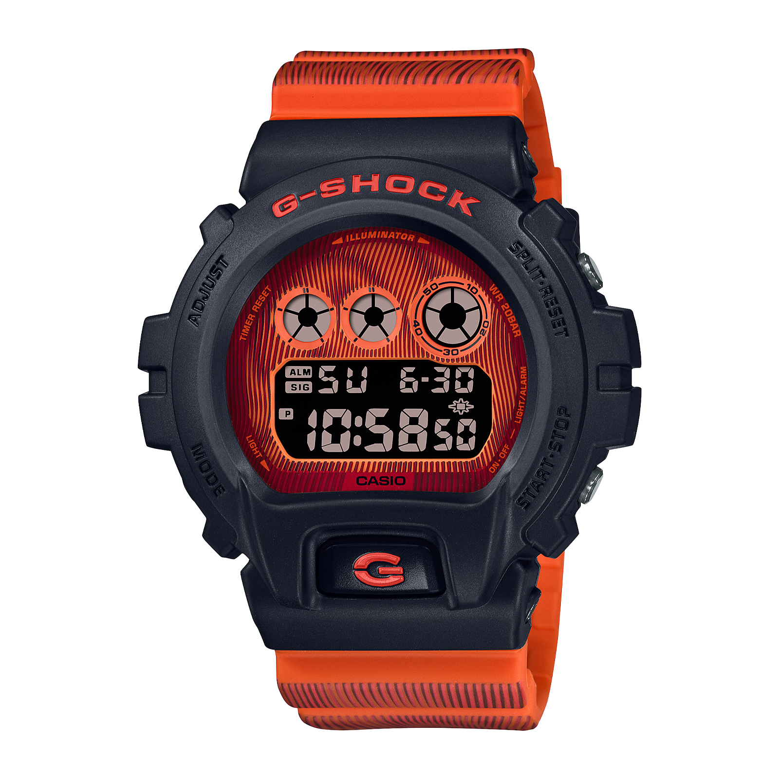 Reloj G-SHOCK DW-6900TD-4D Resina Hombre Negro