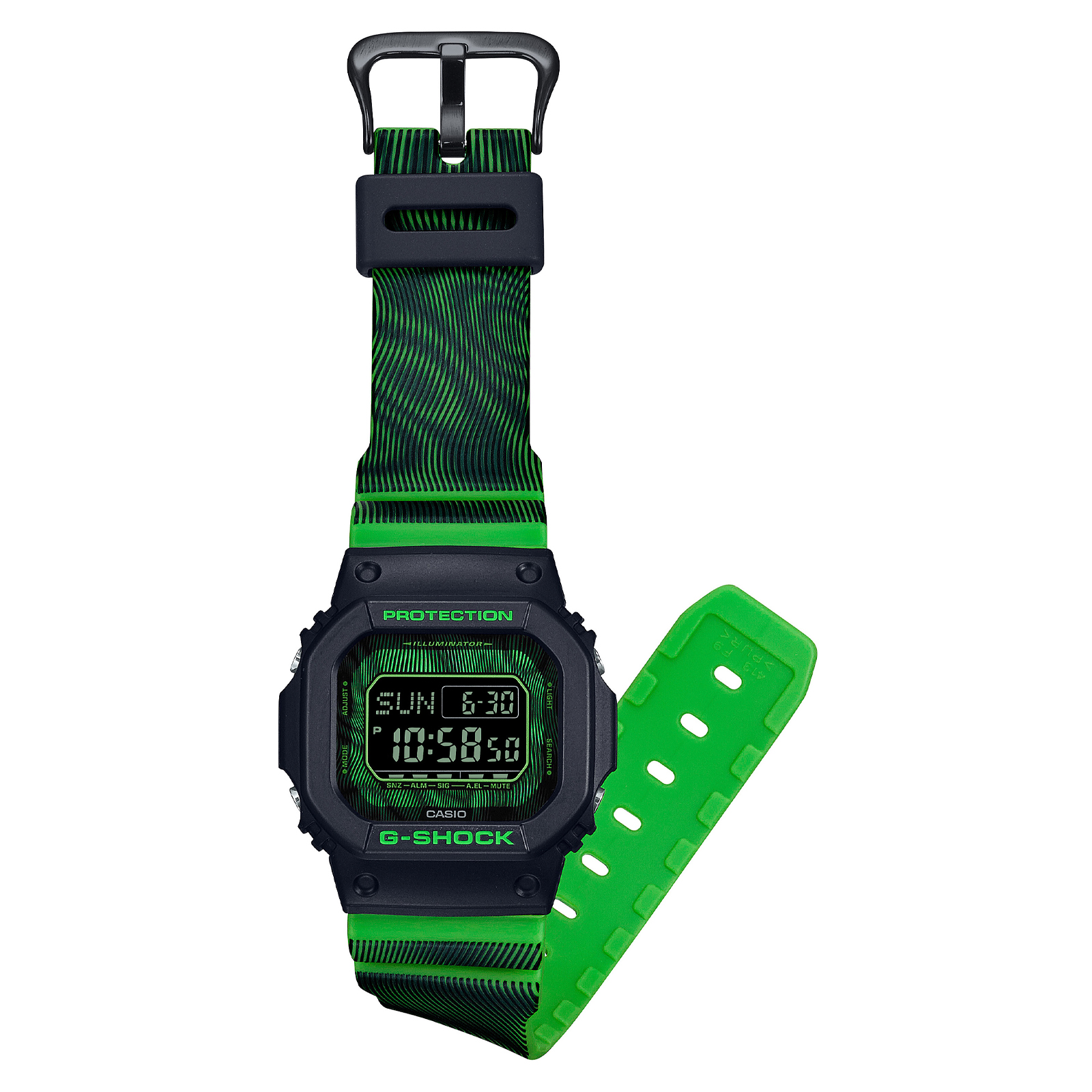 Reloj G-SHOCK DW-D5600TD-3D Resina Hombre Negro