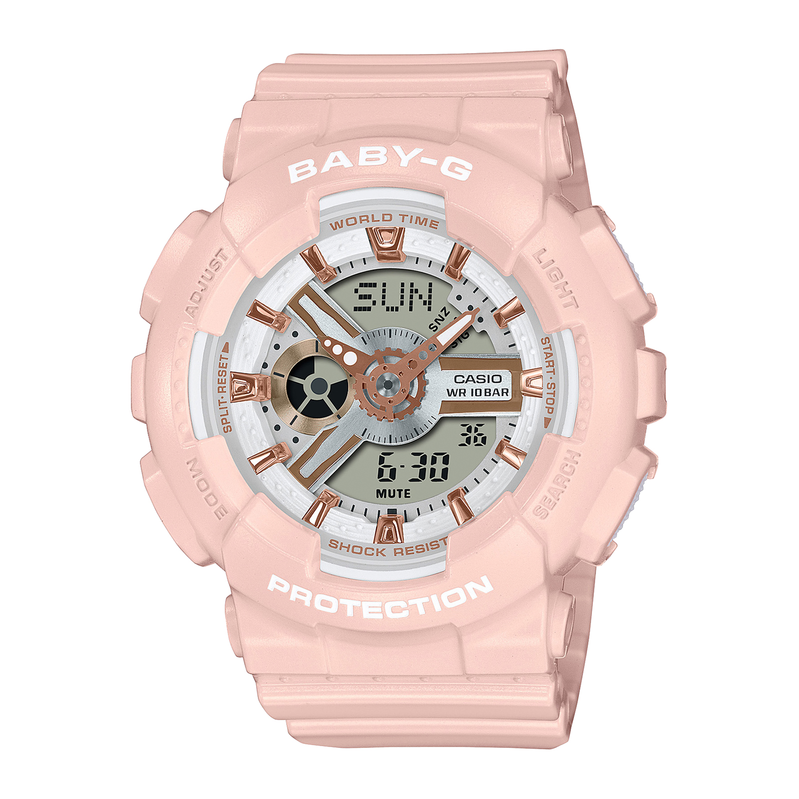 Reloj BABY-G BA-110XRG-4A Resina Mujer Rosado