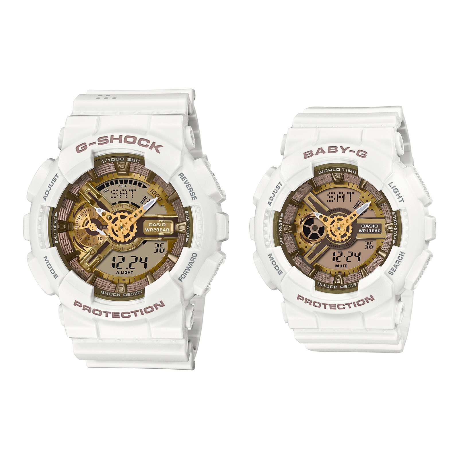 Reloj G SHOCK LOV 22A 7AD Resina Unisex Blanco Btime