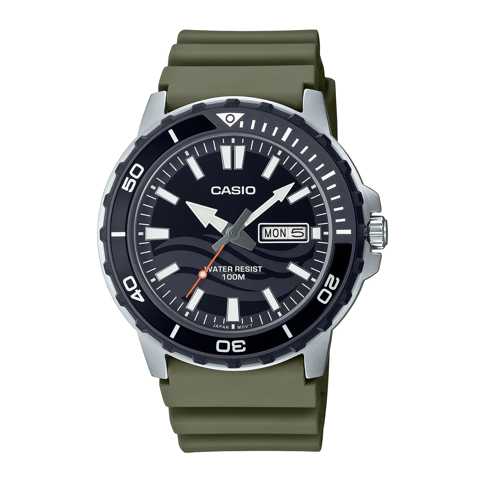 Reloj CASIO MTD-125-3A Acero Hombre Plateado