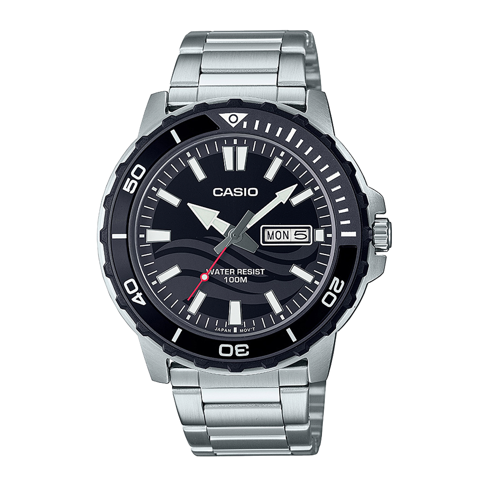 Reloj CASIO MTD-125D-1A1 Acero Hombre Plateado