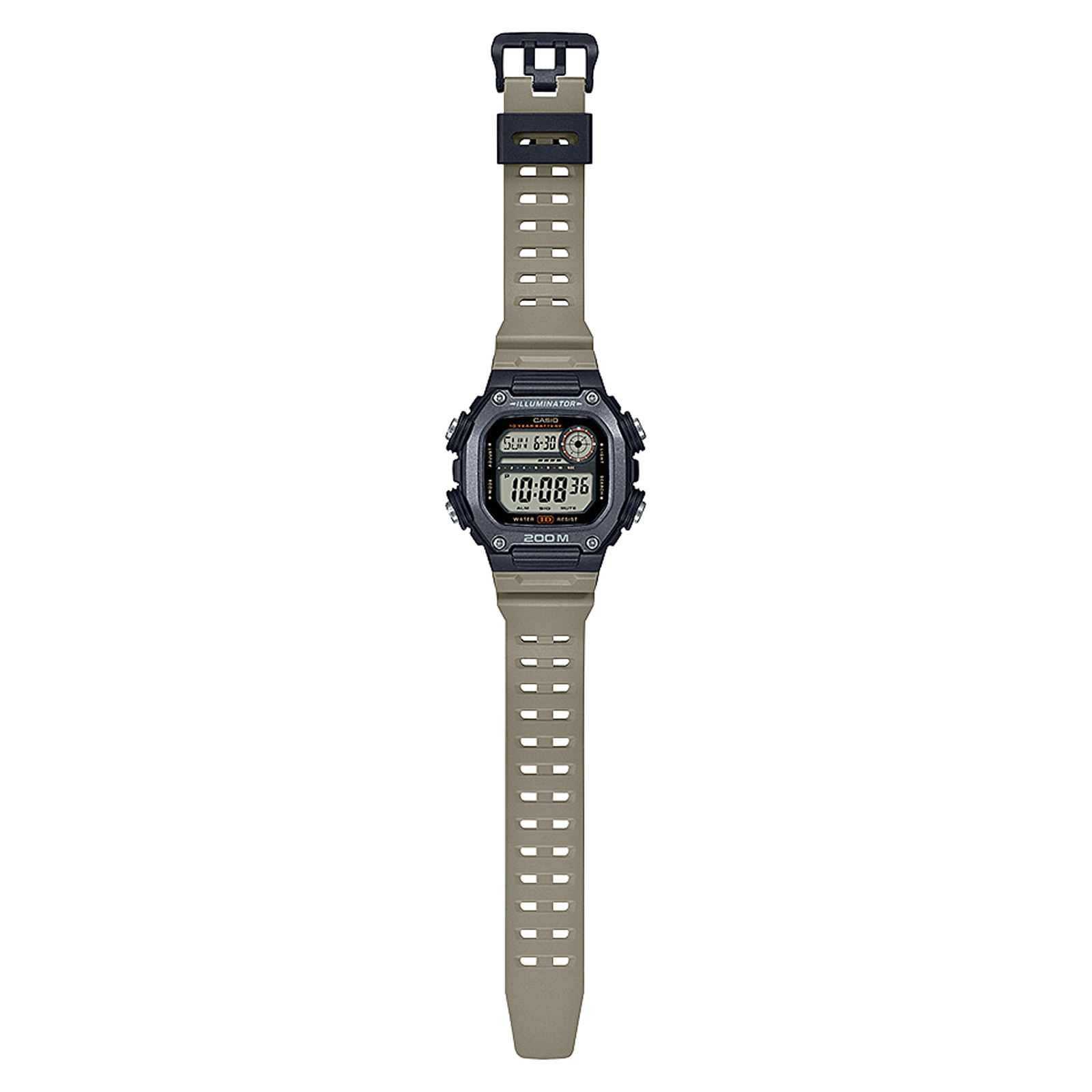 Reloj CASIO DW-291HX-5A Resina Juvenil Negro