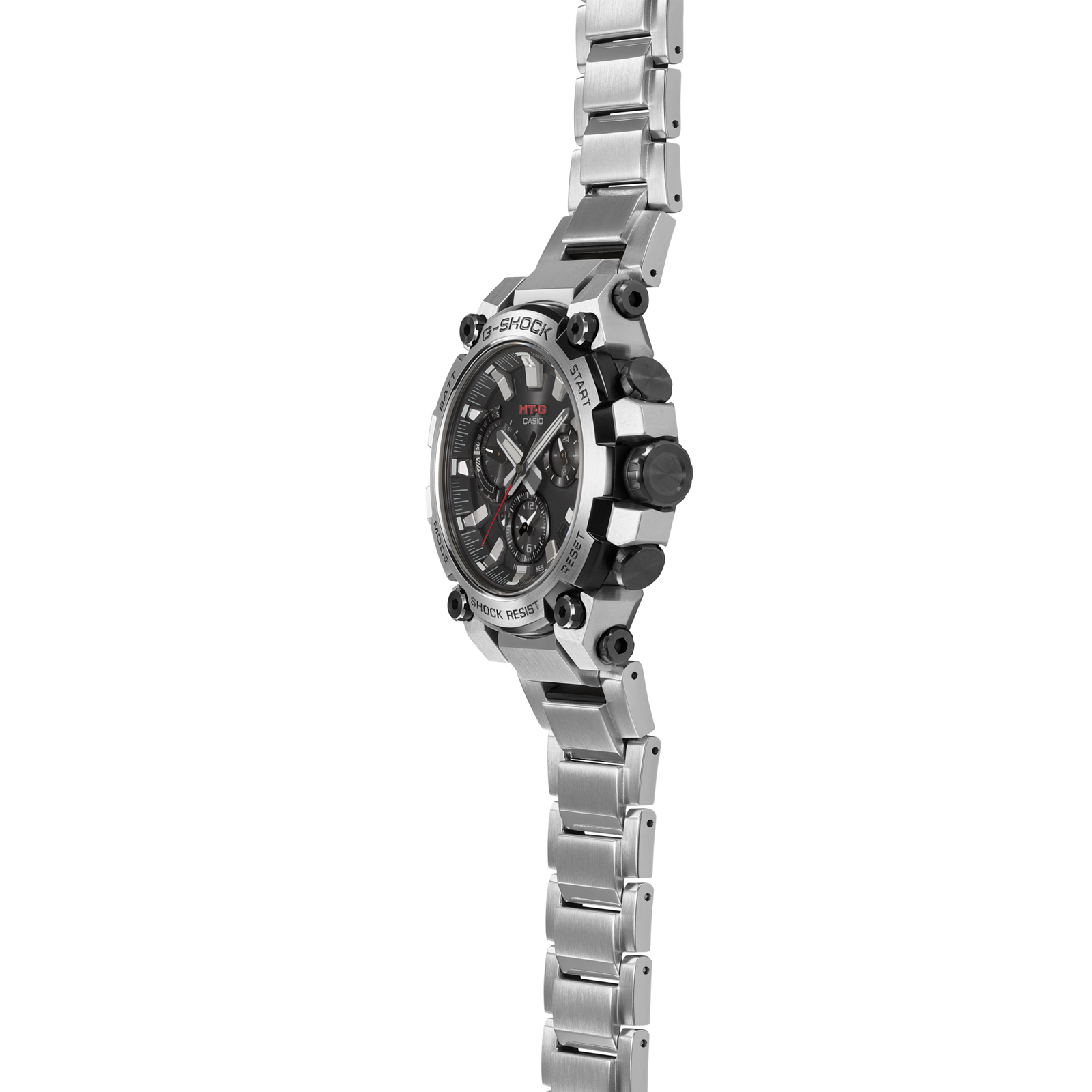 Reloj G-SHOCK MTG-B3000D-1A Resina/Acero Hombre Plateado