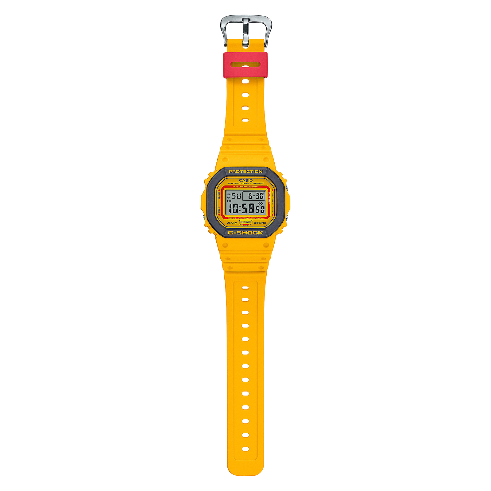 Reloj G-SHOCK DW-5610Y-9D Resina Hombre Amarillo