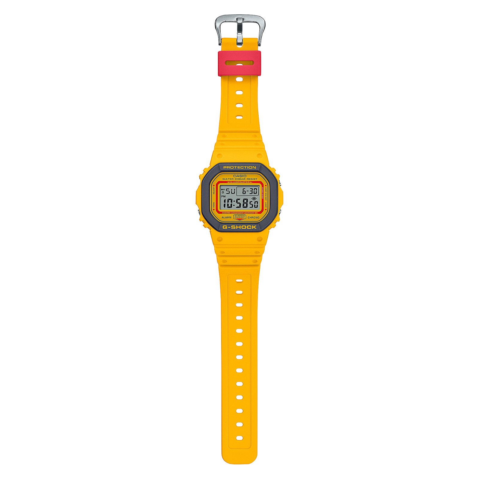 Reloj G-SHOCK DW-5610Y-9D Resina Hombre Amarillo