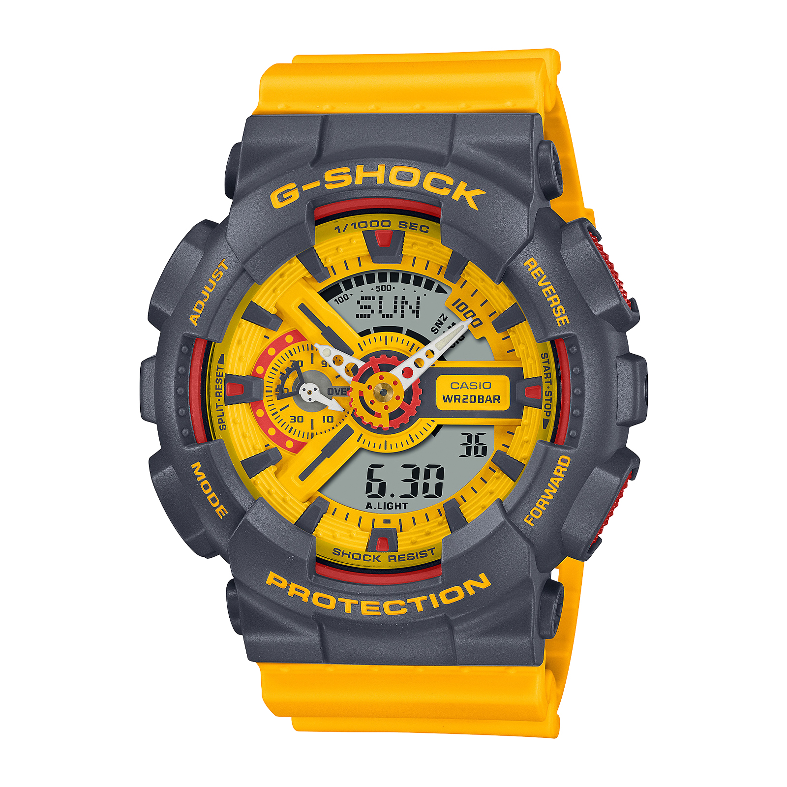 Reloj G-SHOCK GA-110Y-9A Resina Hombre Gris