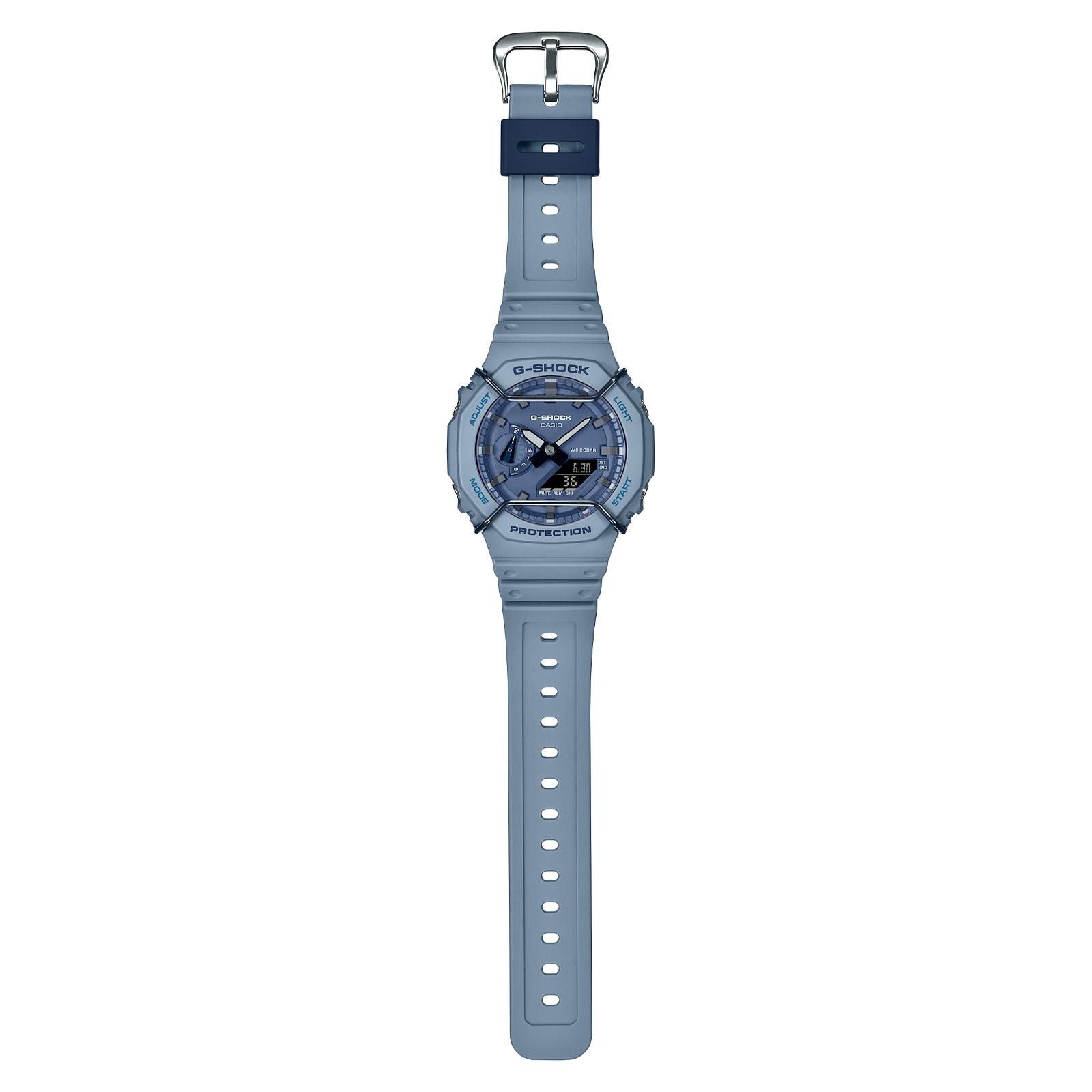 Reloj G-SHOCK GA-2100PT-2A Carbono/Resina Hombre Azul