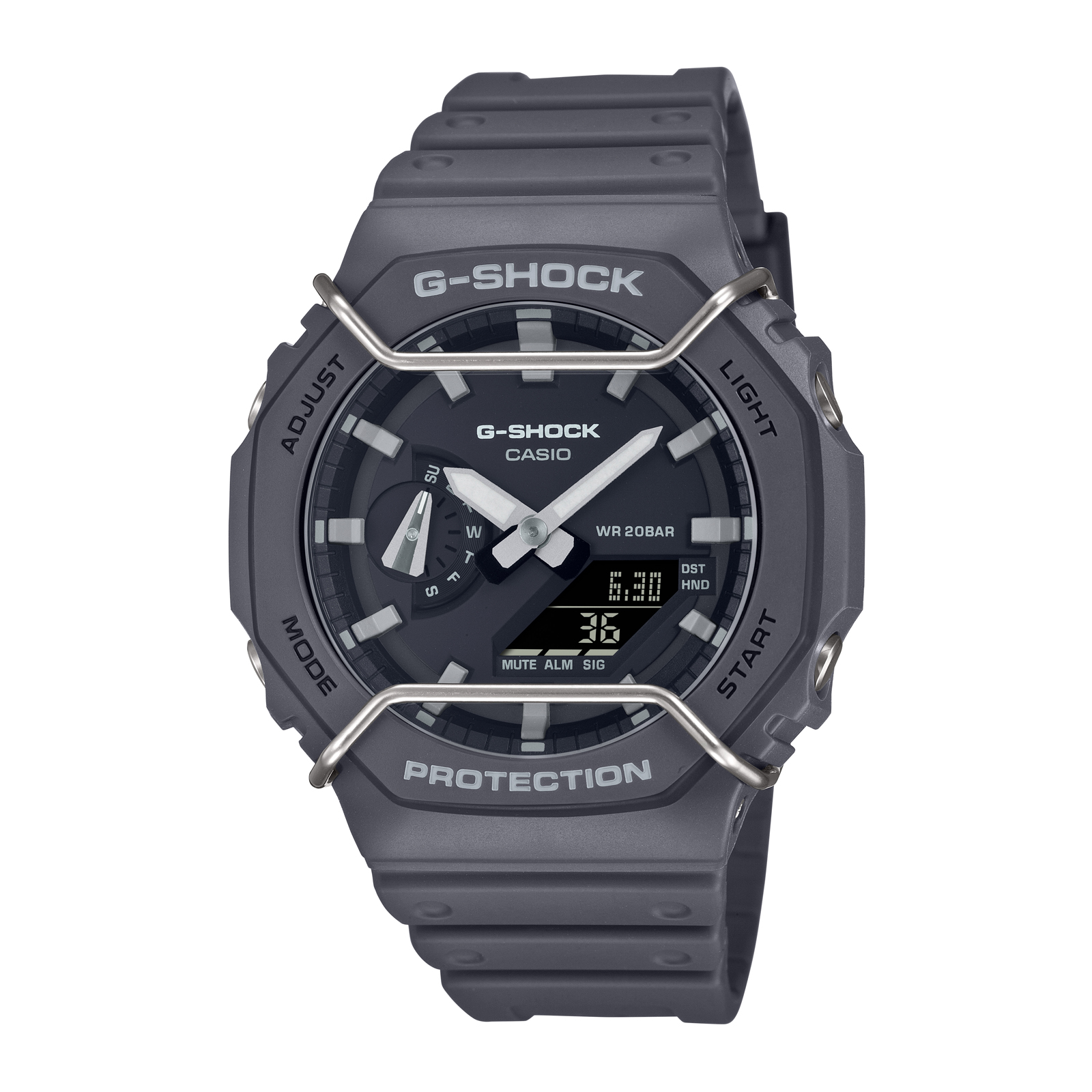 Reloj G-SHOCK GA-2100PTS-8A Carbono/Resina Hombre Gris