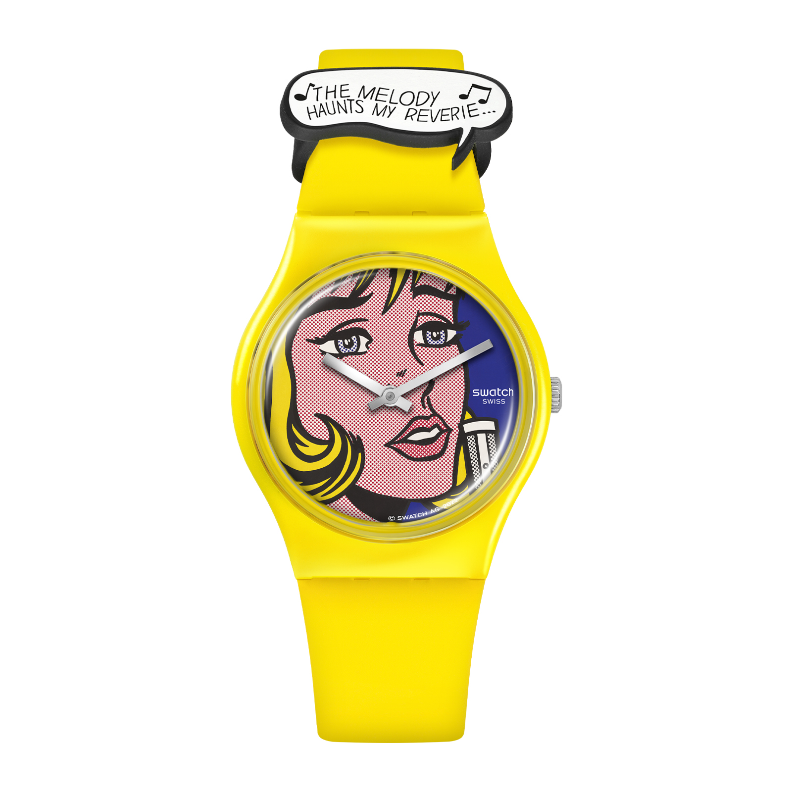 Reloj SWATCH REVERIE BY ROY LICHTENSTEIN, THE WATCH SO28Z117 Amarillo