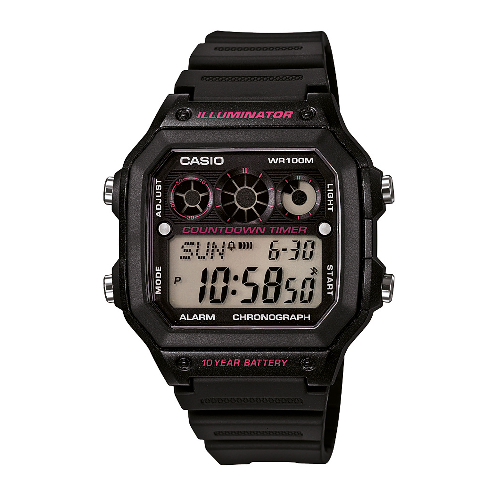 Reloj CASIO AE-1300WH-1A2 Resina Hombre Negro