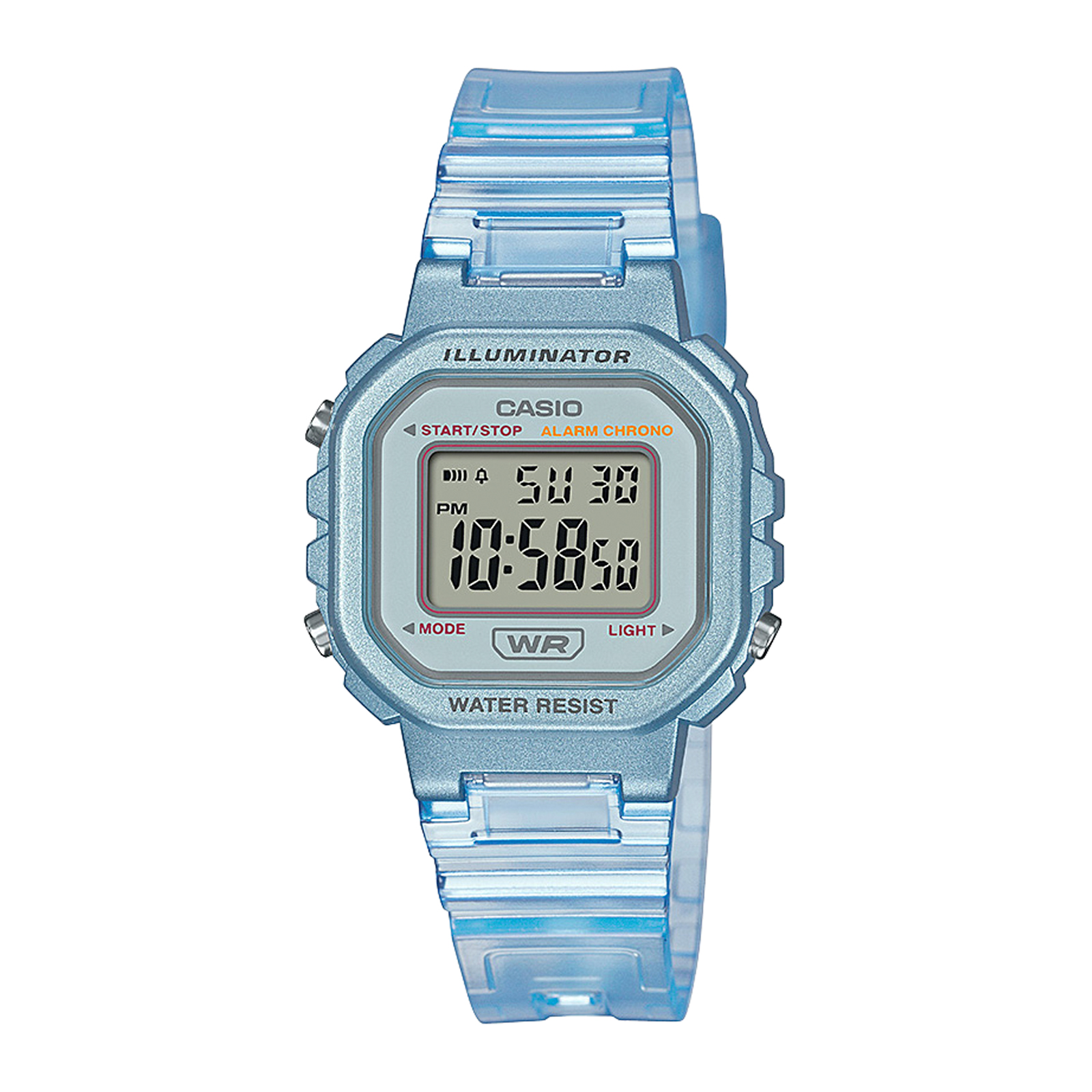 Reloj CASIO LA-20WHS-2A Resina Juvenil Celeste