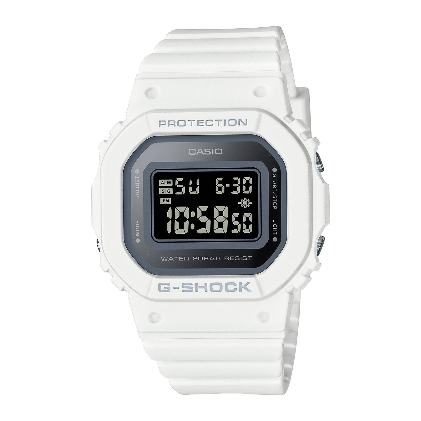 Reloj G-SHOCK GMD-S5600-7D Resina Mujer Blanco
