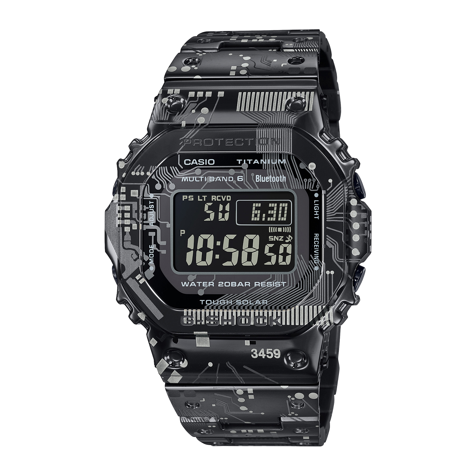 Reloj G-SHOCK GMW-B5000TCC-1D Titanio Hombre Negro