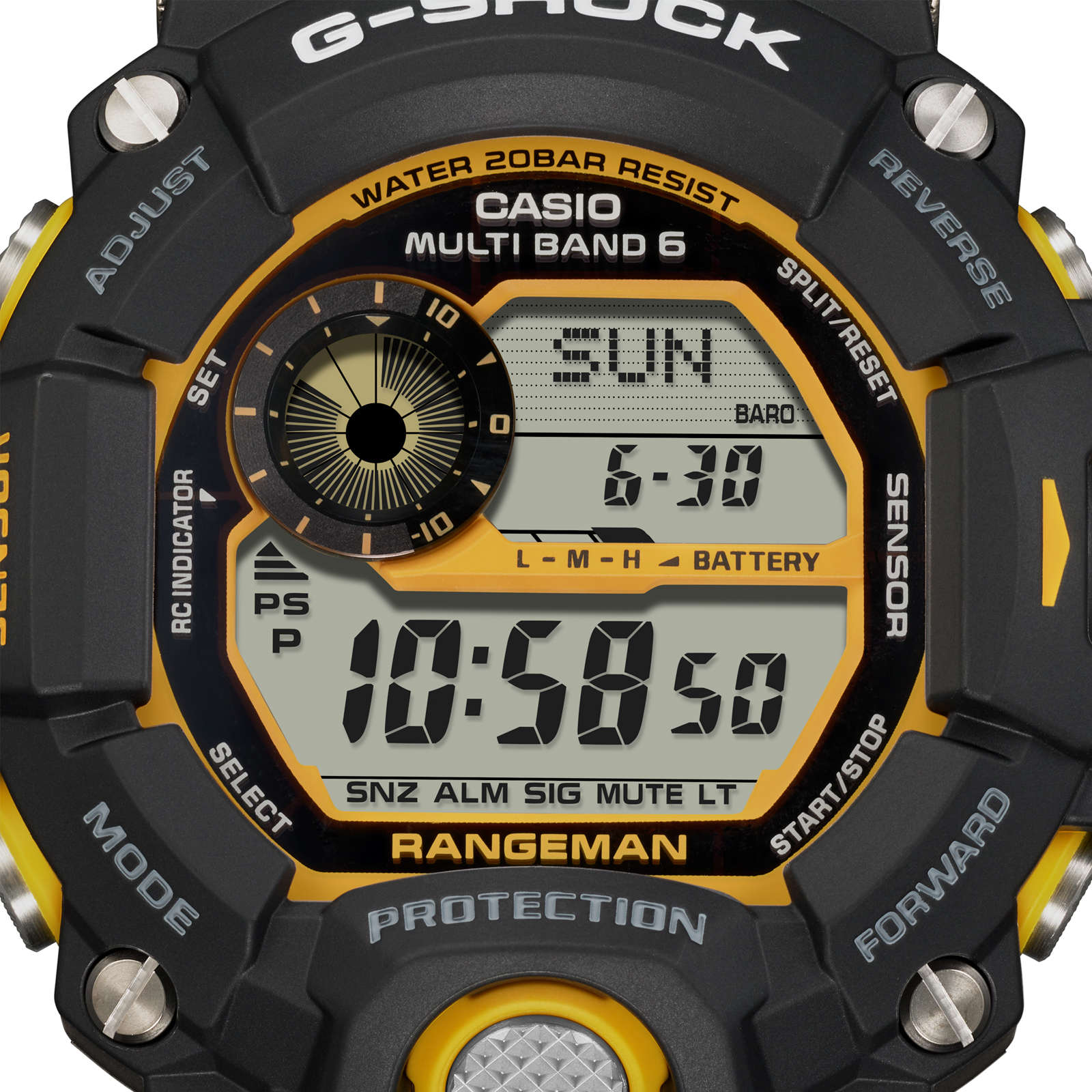 Reloj G-SHOCK GW-9400Y-1D Resina Hombre Negro