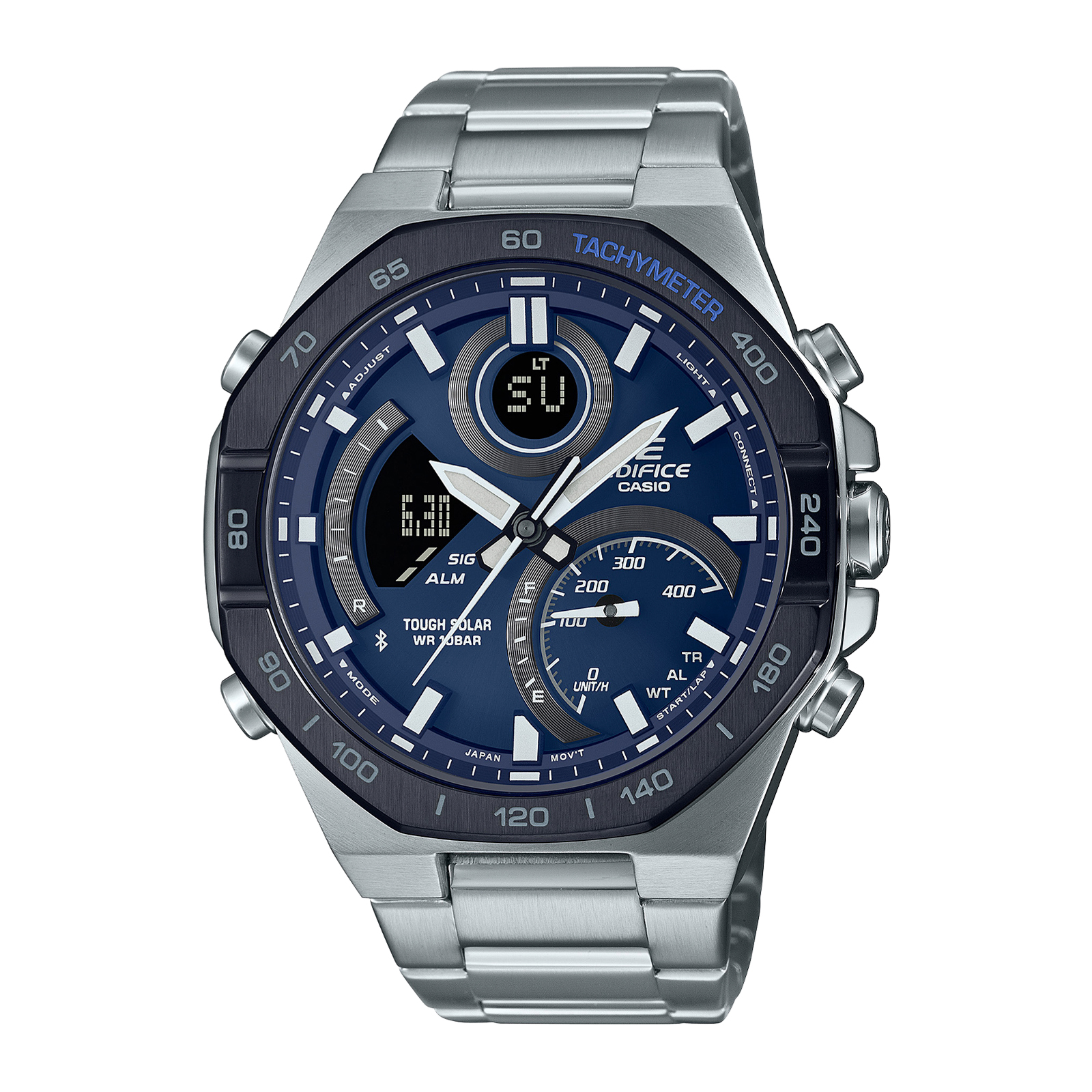 Reloj EDIFICE ECB-950DB-2A Acero Hombre Plateado