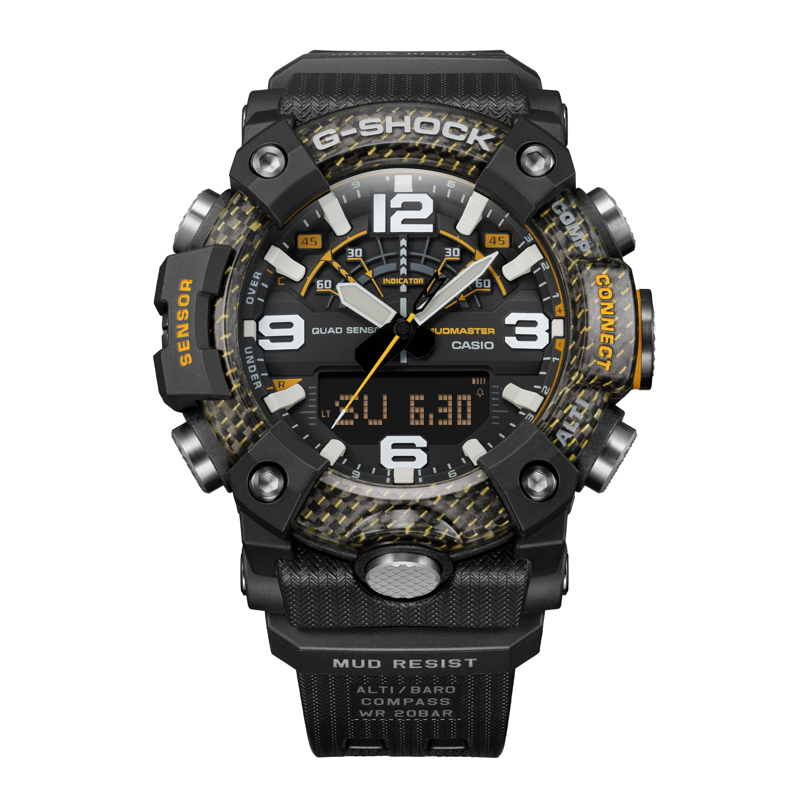 Reloj G-SHOCK GG-B100Y-1A Carbono/Resina Hombre Negro