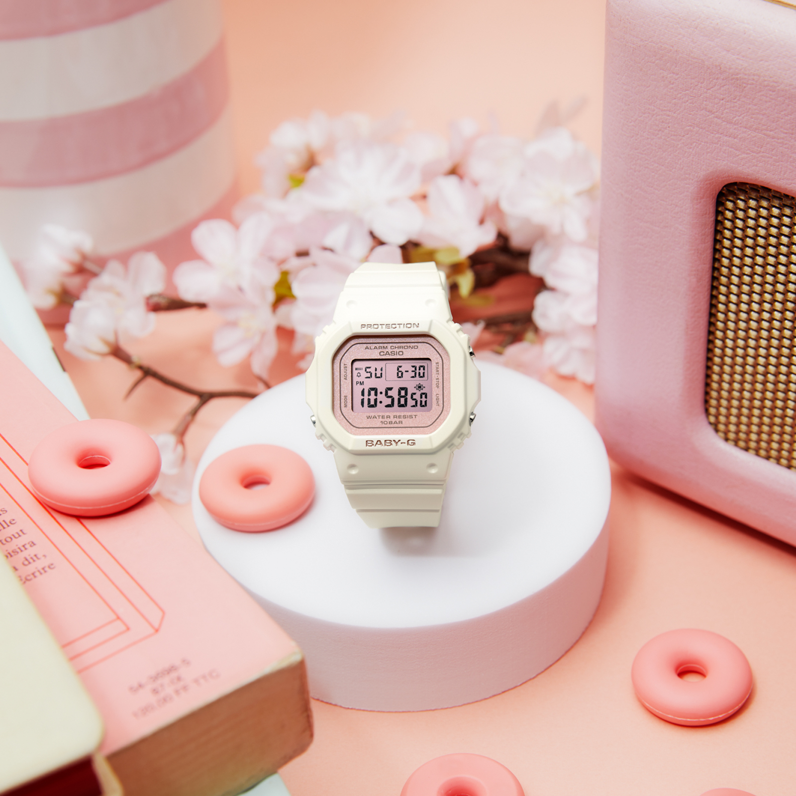 Reloj BABY-G BGD-565SC-4D Resina Mujer Beige