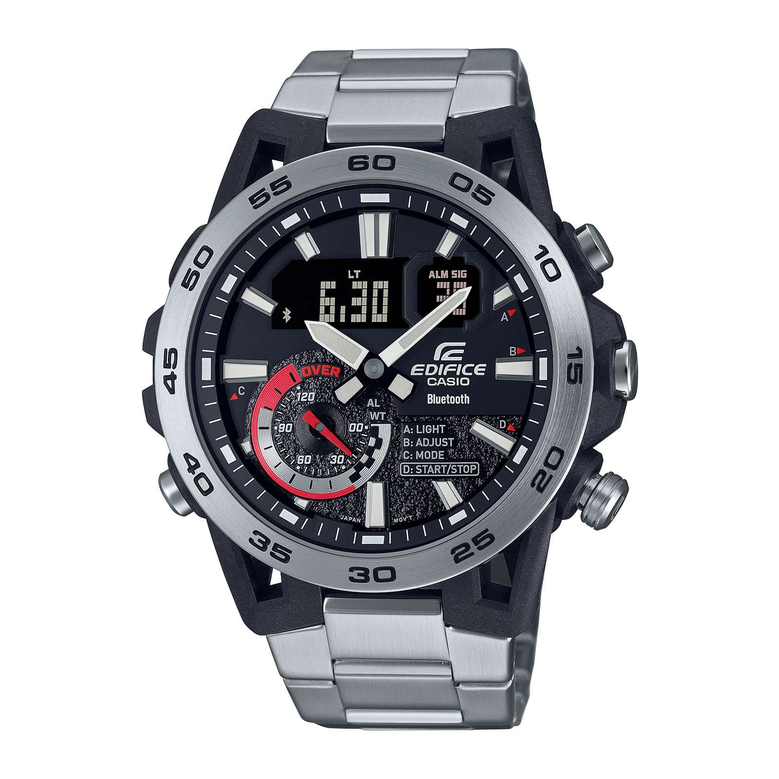 Reloj EDIFICE ECB-40D-1A Acero Hombre Negro