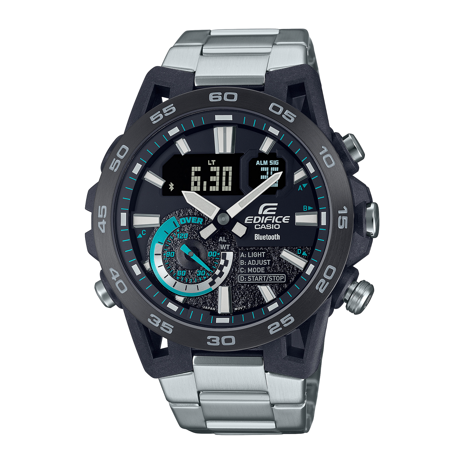 Reloj EDIFICE ECB-40DB-1A Acero Hombre Negro