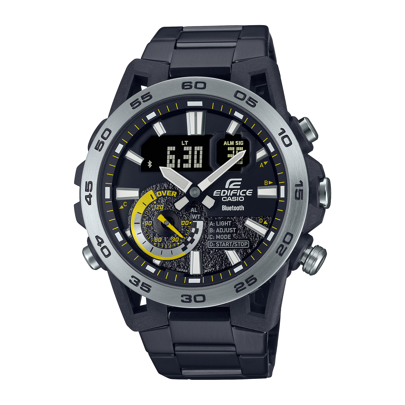 Reloj EDIFICE ECB-40DC-1A Acero Hombre Negro