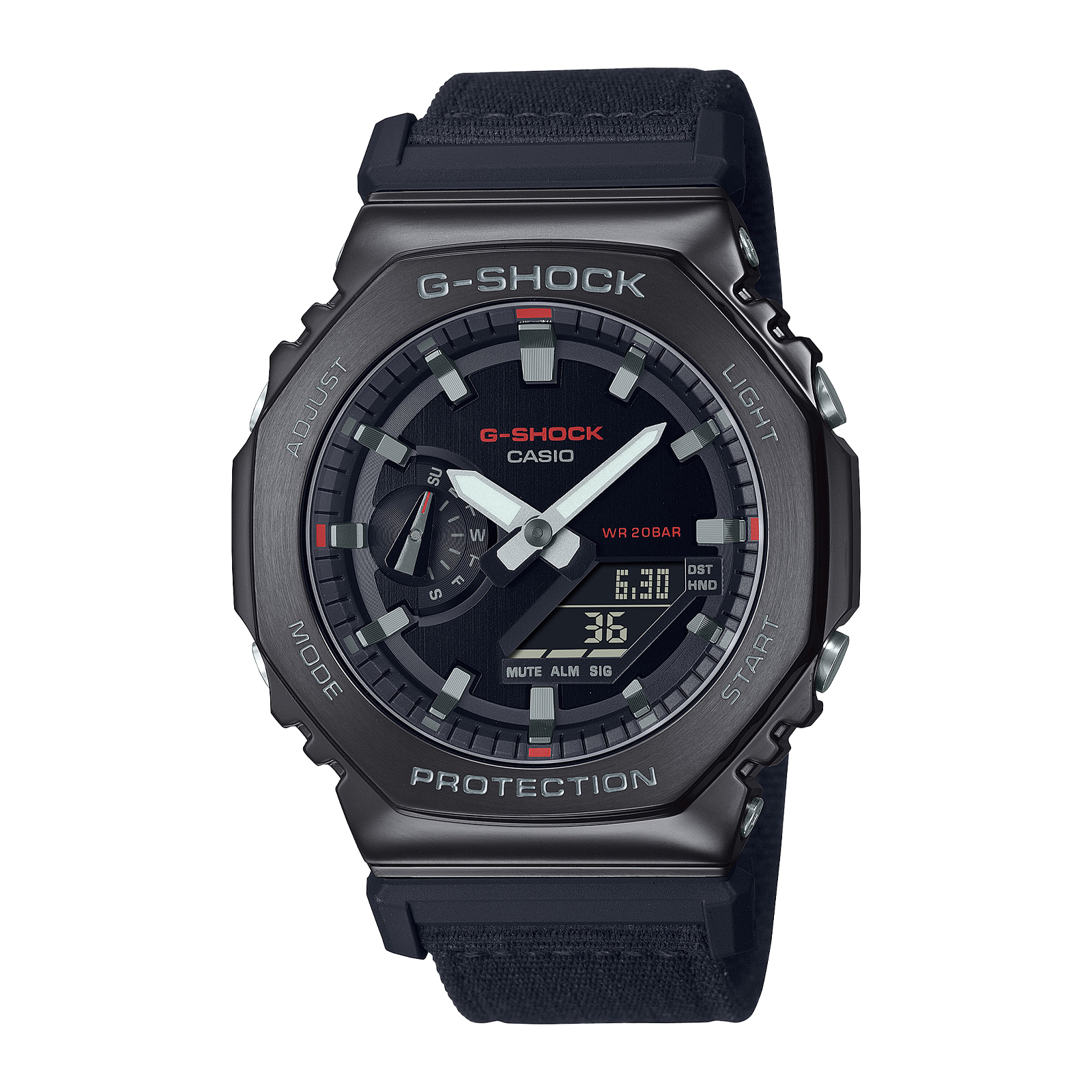 Reloj G-SHOCK GA-2100VB-1A Resina Hombre Negro - Btime