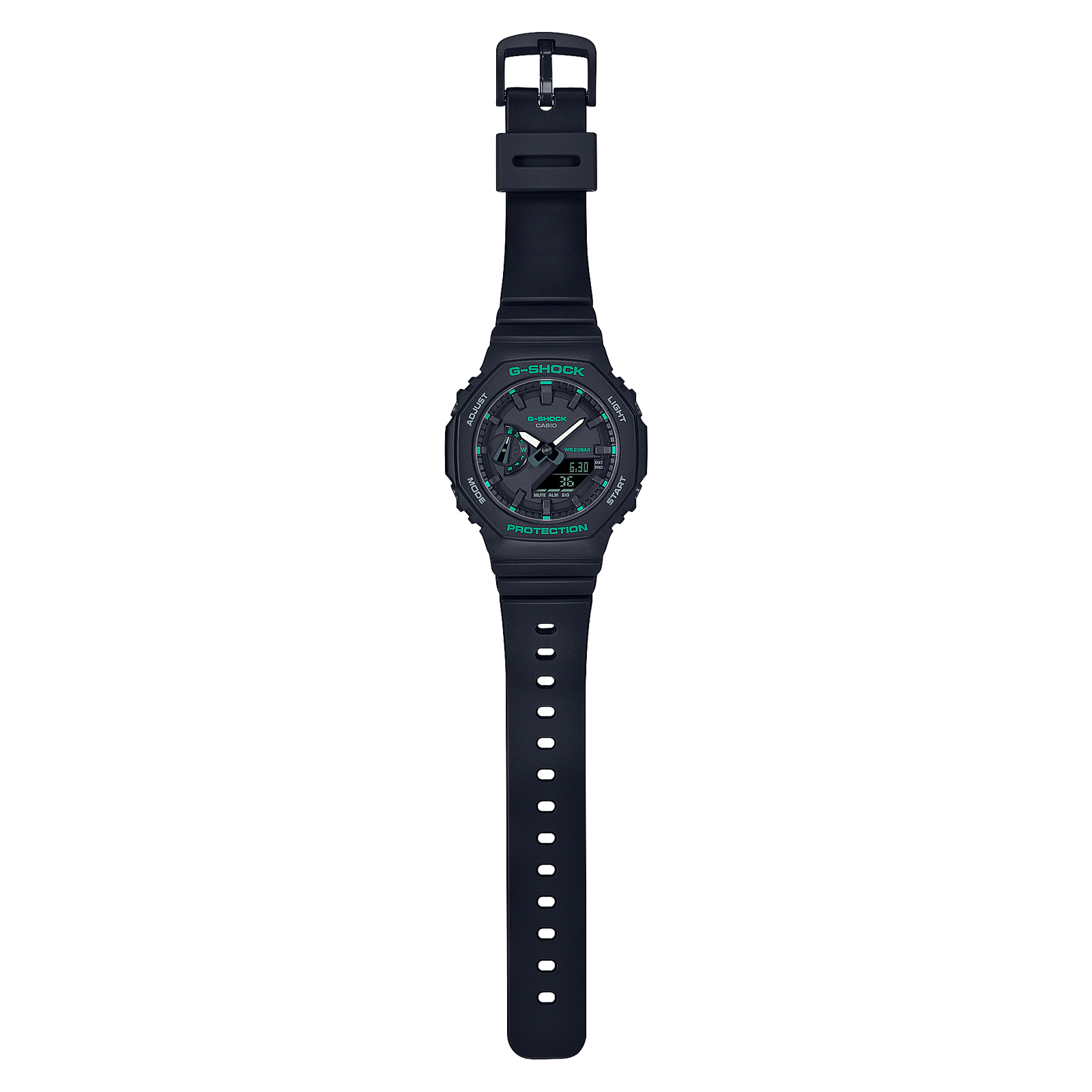 Reloj G-SHOCK GMA-S2100GA-1A Carbono/Acero Mujer Negro