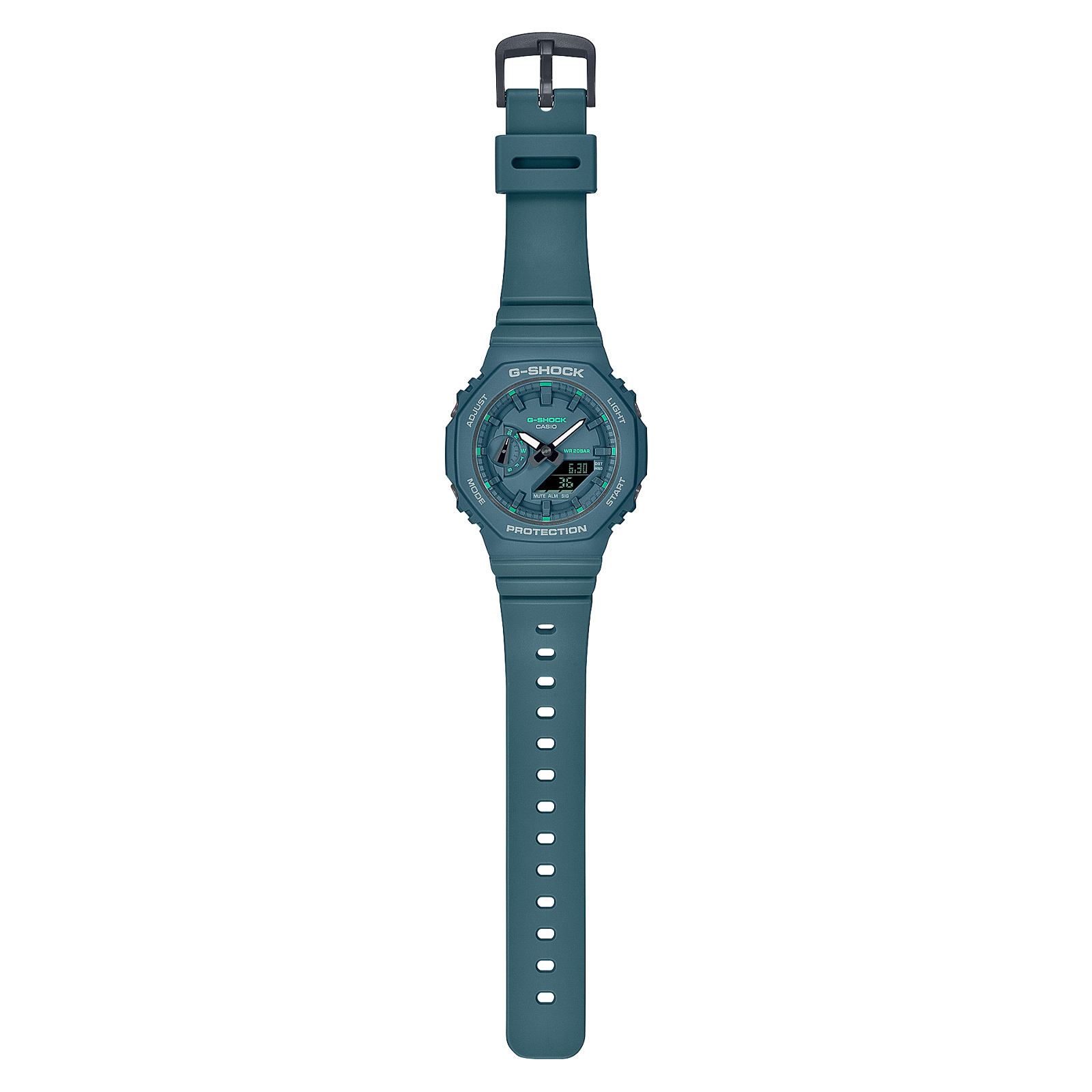 Reloj G-SHOCK GMA-S2100GA-3A Carbono/Acero Mujer Verde