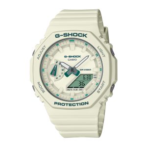 Reloj G-SHOCK GMA-S2100GA-7A Carbono/Acero Mujer Blanco