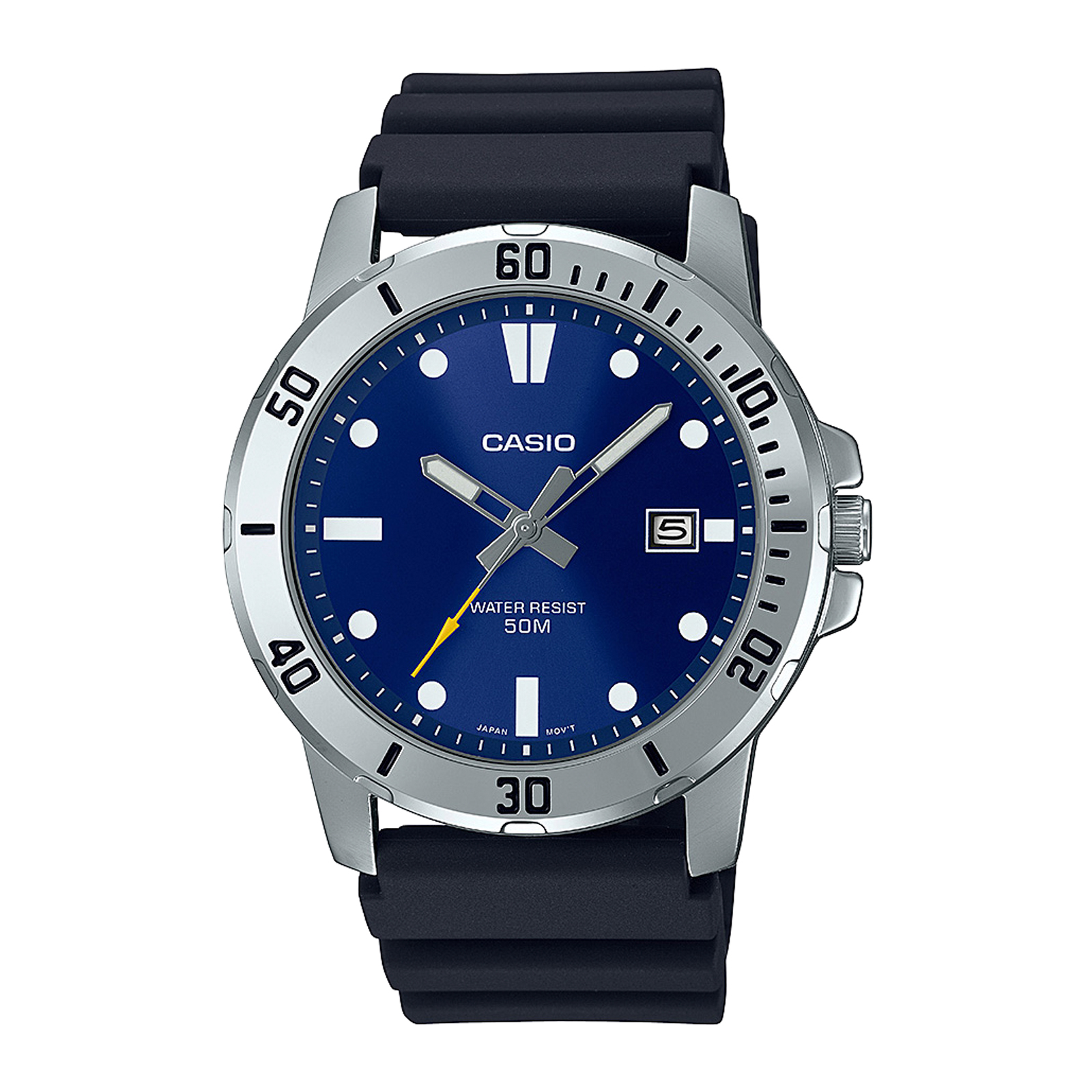 Casio Relojes generales para hombre Metal Fashion LTP-1215A-2ADF - WW,  Azul, Reloj analógico