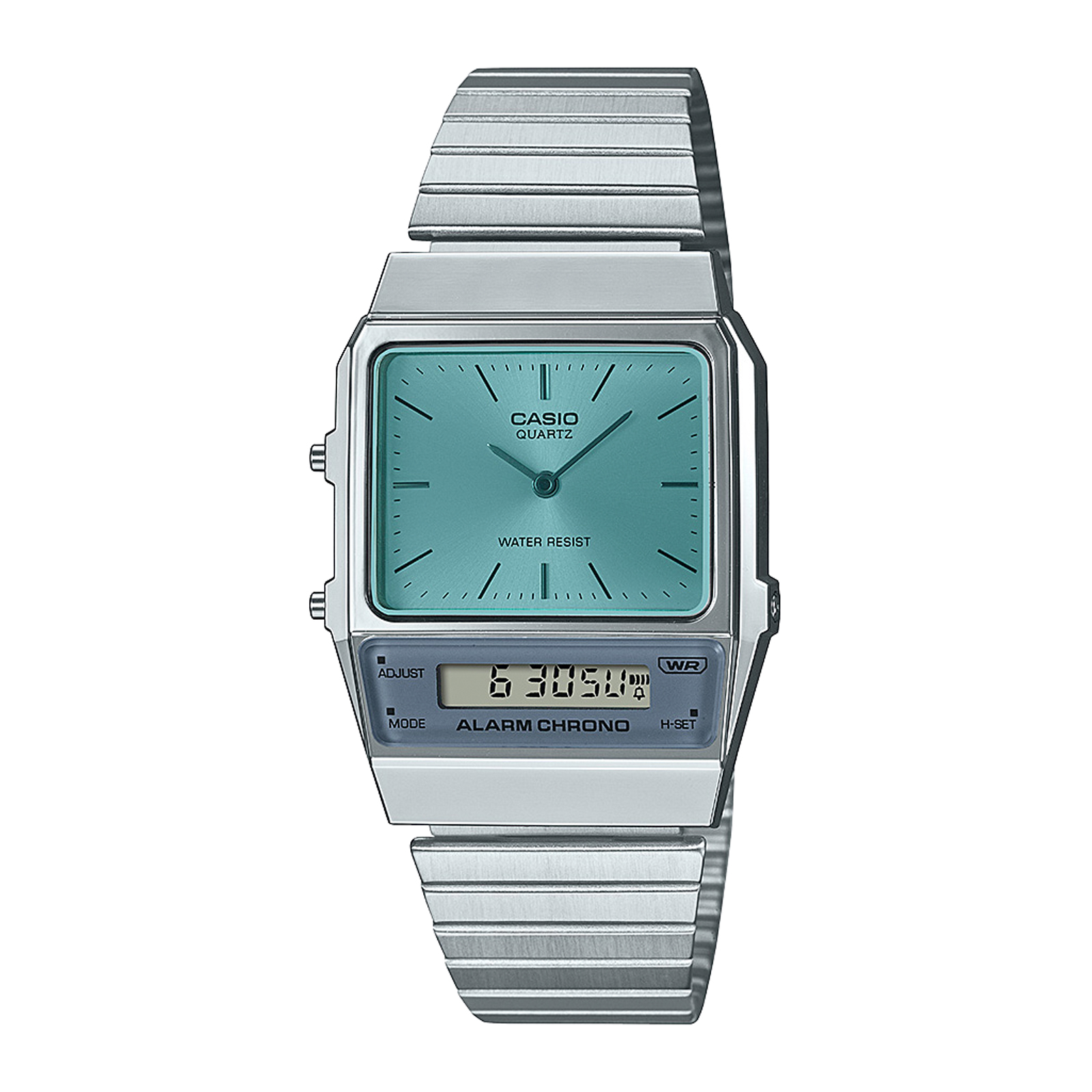 Reloj CASIO AQ-800EC-2A Resina/Cromado Unisex Plateado