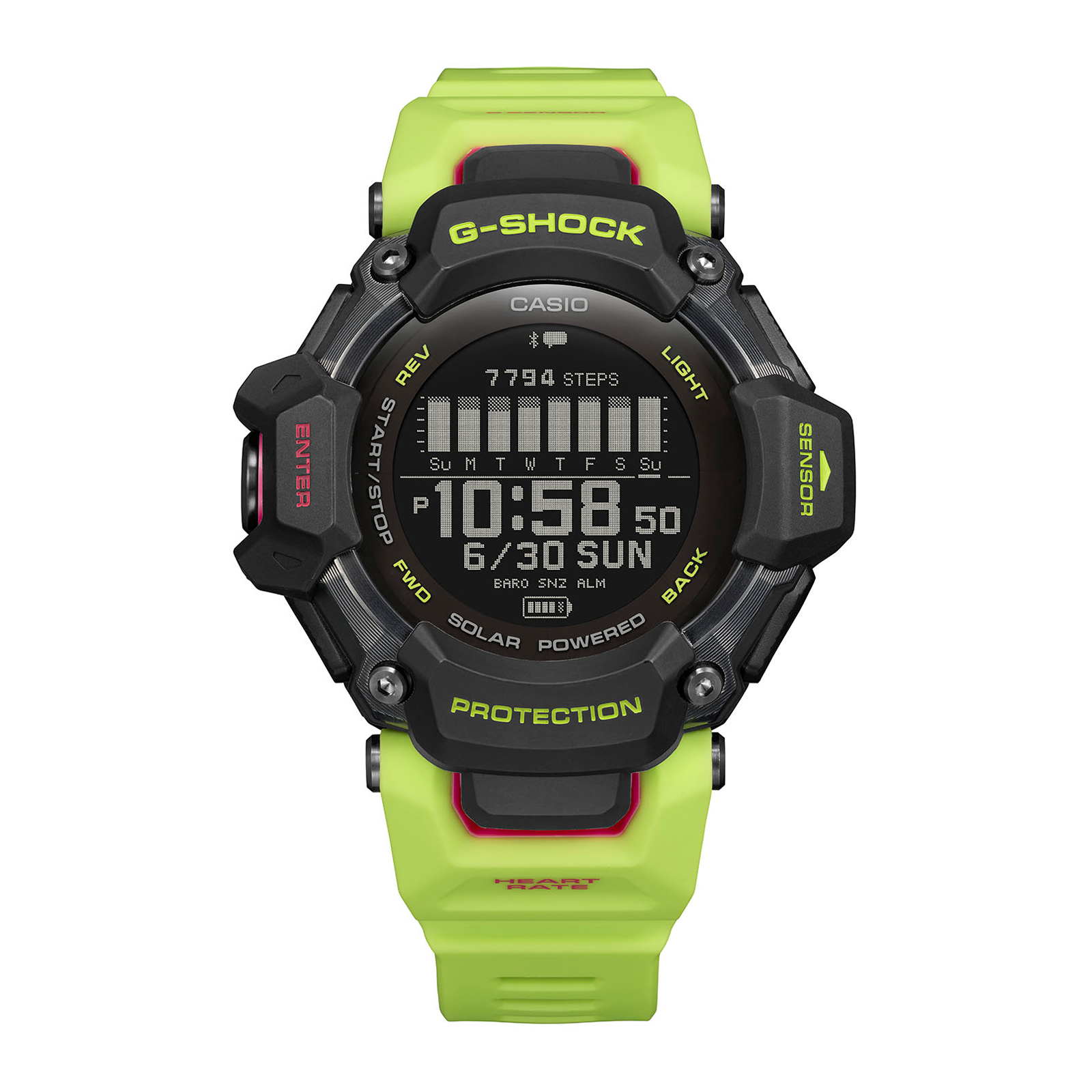 Reloj G-SHOCK GBD-H2000-1A9 Resina Hombre Negro