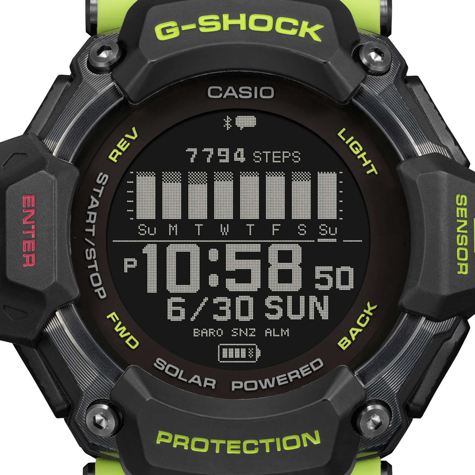 Reloj G-SHOCK GBD-H2000-1A9 Resina Hombre Negro