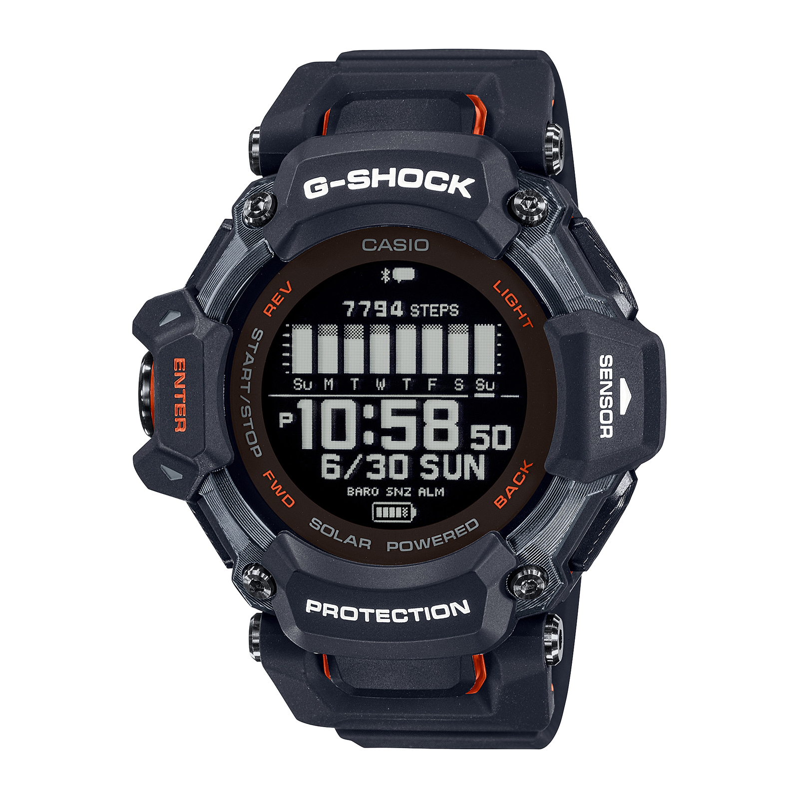 Reloj G-SHOCK GBD-H2000-1A9 Resina Hombre Negro - Btime