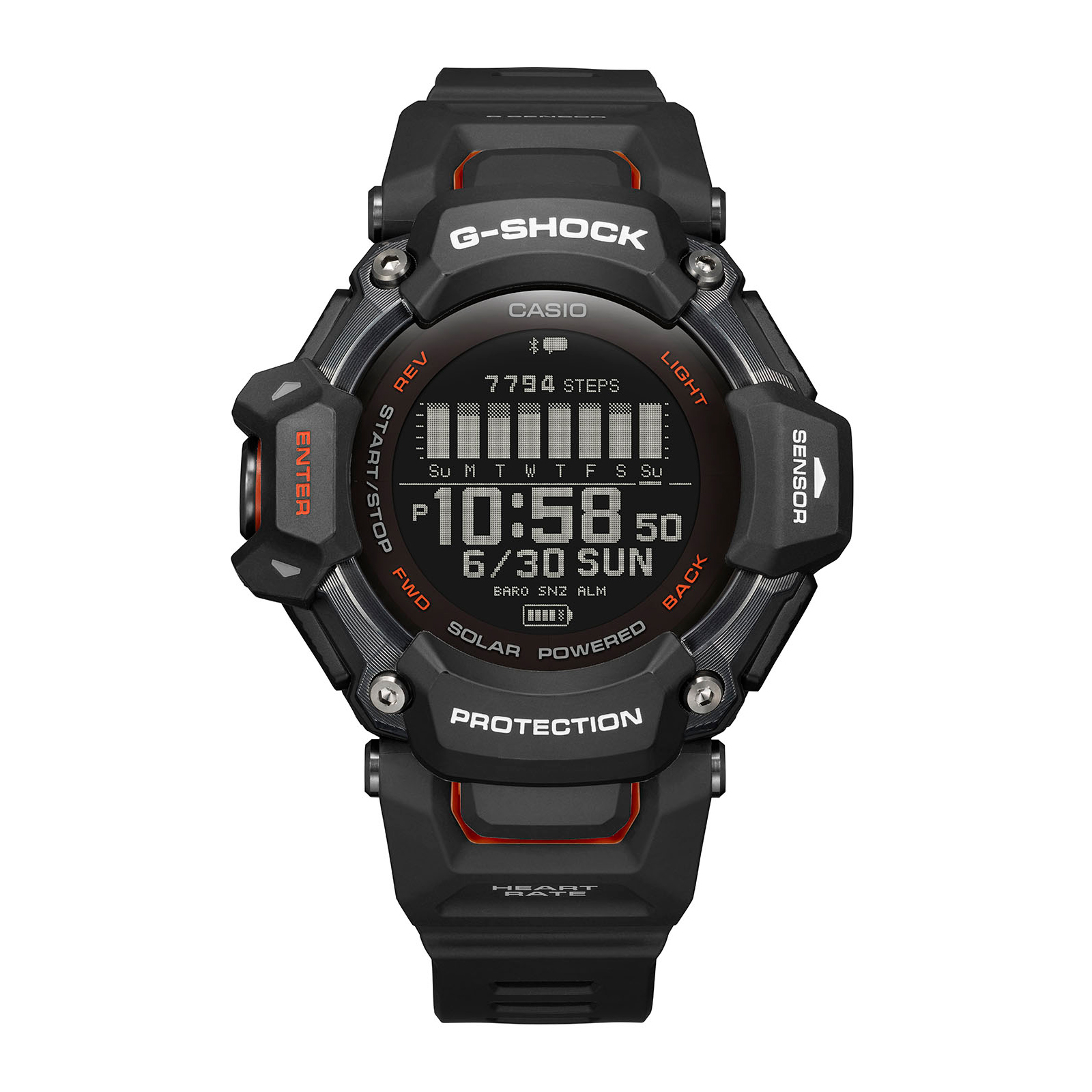 Reloj G-SHOCK GBD-H2000-1A Resina Hombre Negro