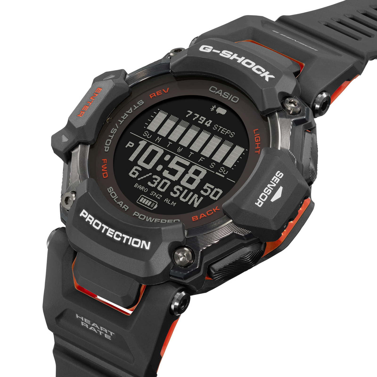 Reloj G-SHOCK GBD-H2000-1A Resina Hombre Negro