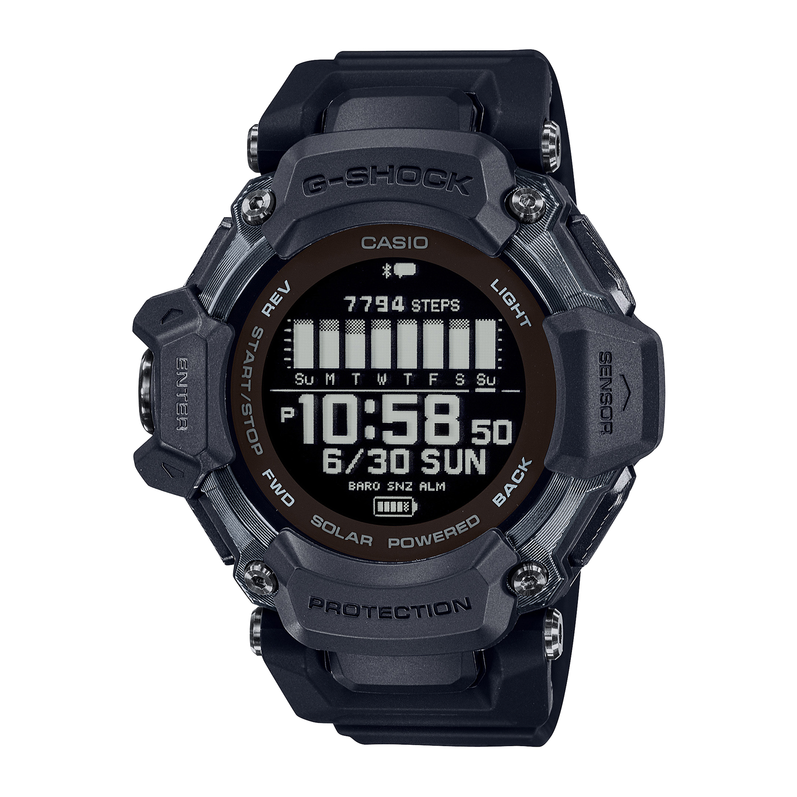 Reloj G-SHOCK GBD-H2000-1B Resina Hombre Negro