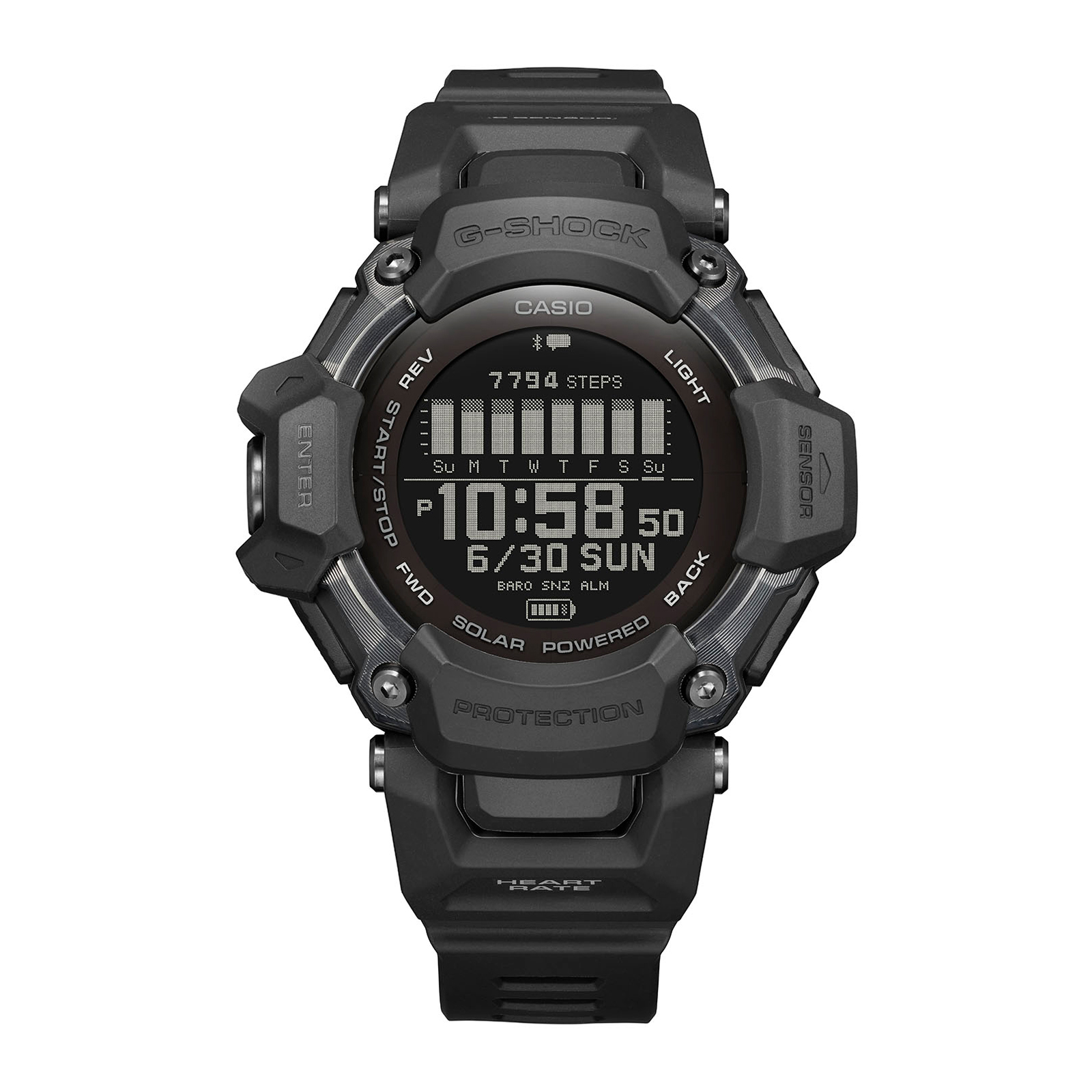 Reloj G-SHOCK GBD-H2000-1B Resina Hombre Negro