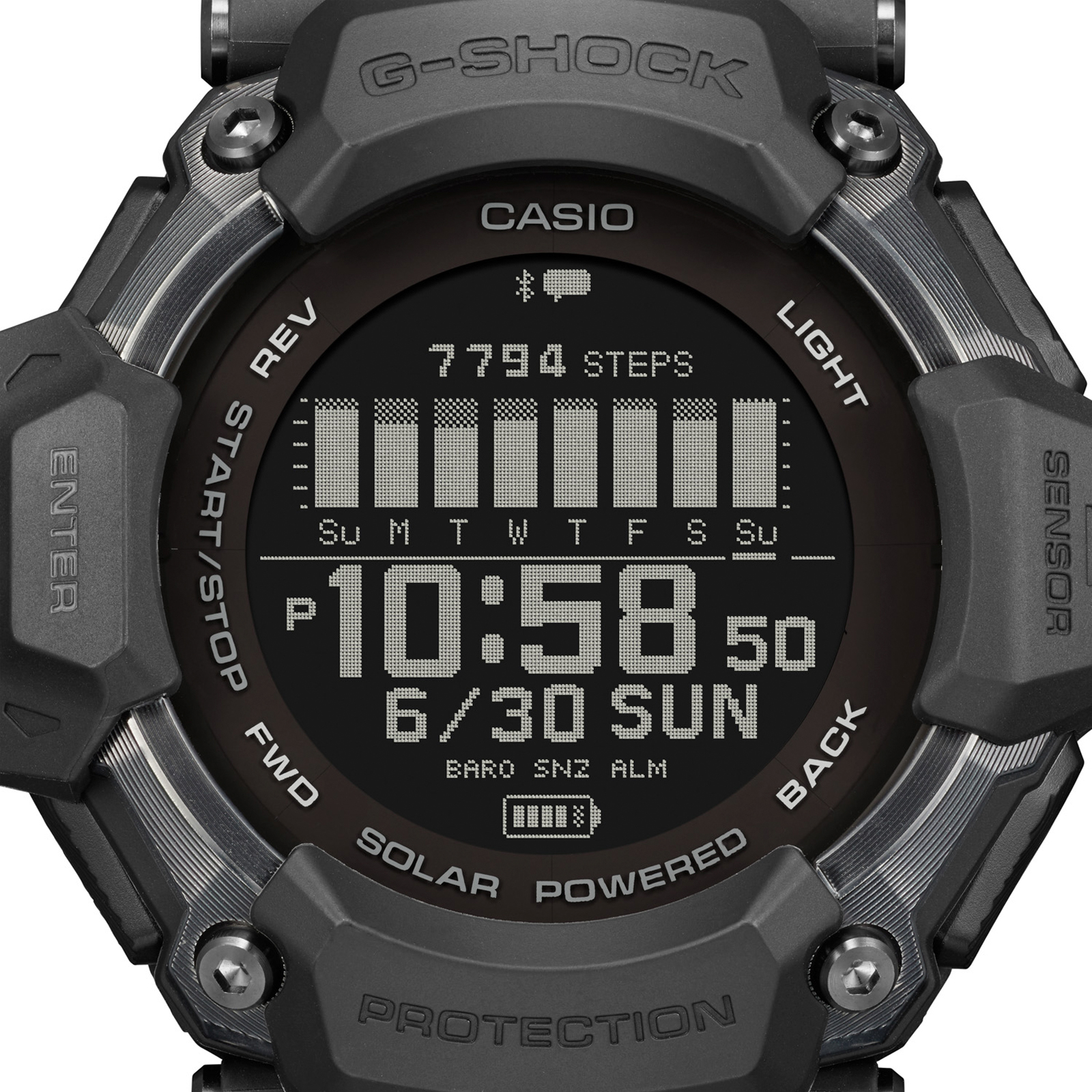 Reloj G-SHOCK GBD-H2000-1B Resina Hombre Negro