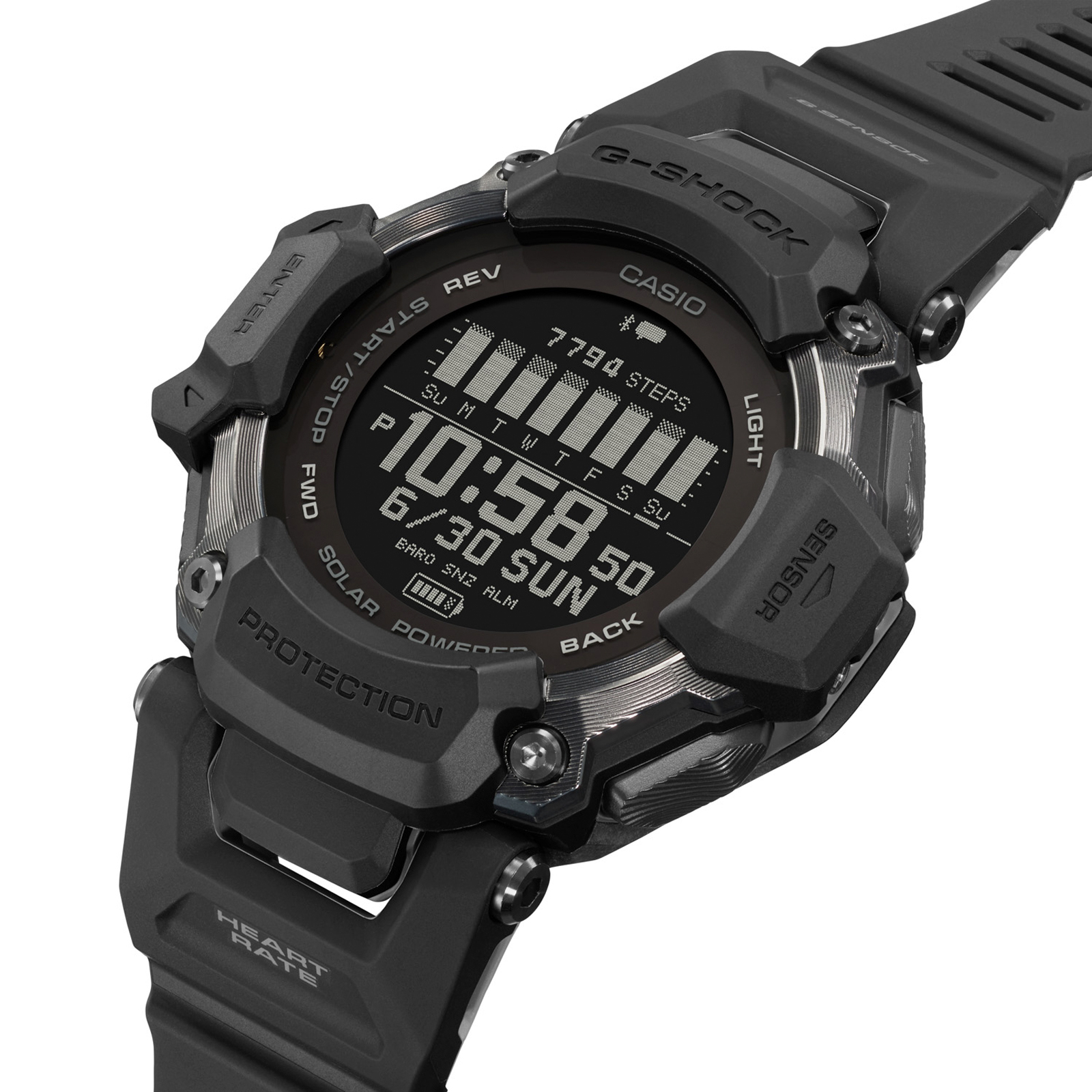 Reloj G-SHOCK GBD-H2000-1B Resina Hombre Negro