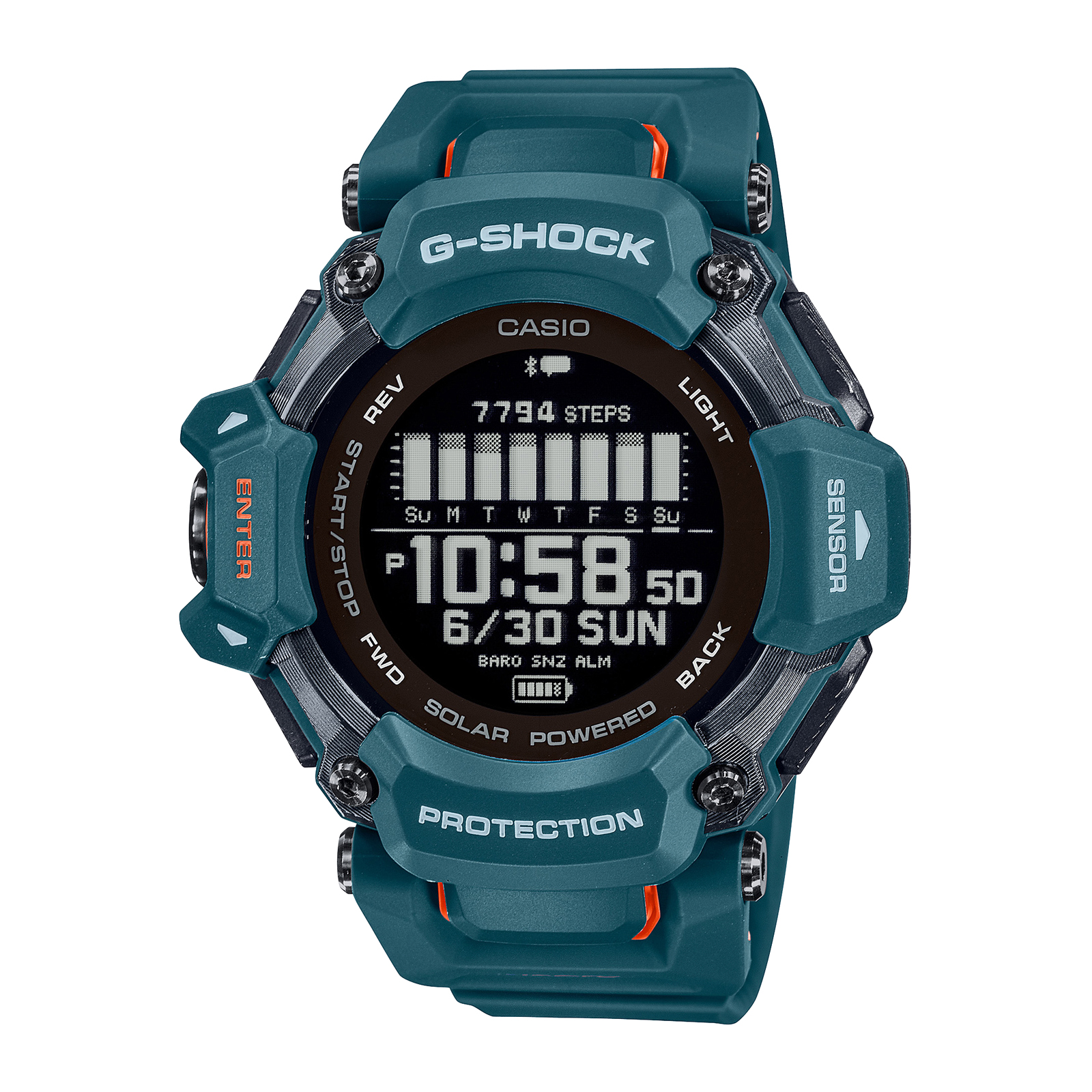 Reloj G-SHOCK GBD-H2000-2D Resina Hombre Azul Verdoso