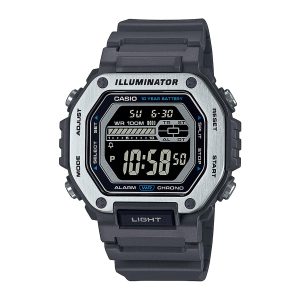 Reloj CASIO MWD-110H-8B Resina/Acero Hombre Gris/Plateado