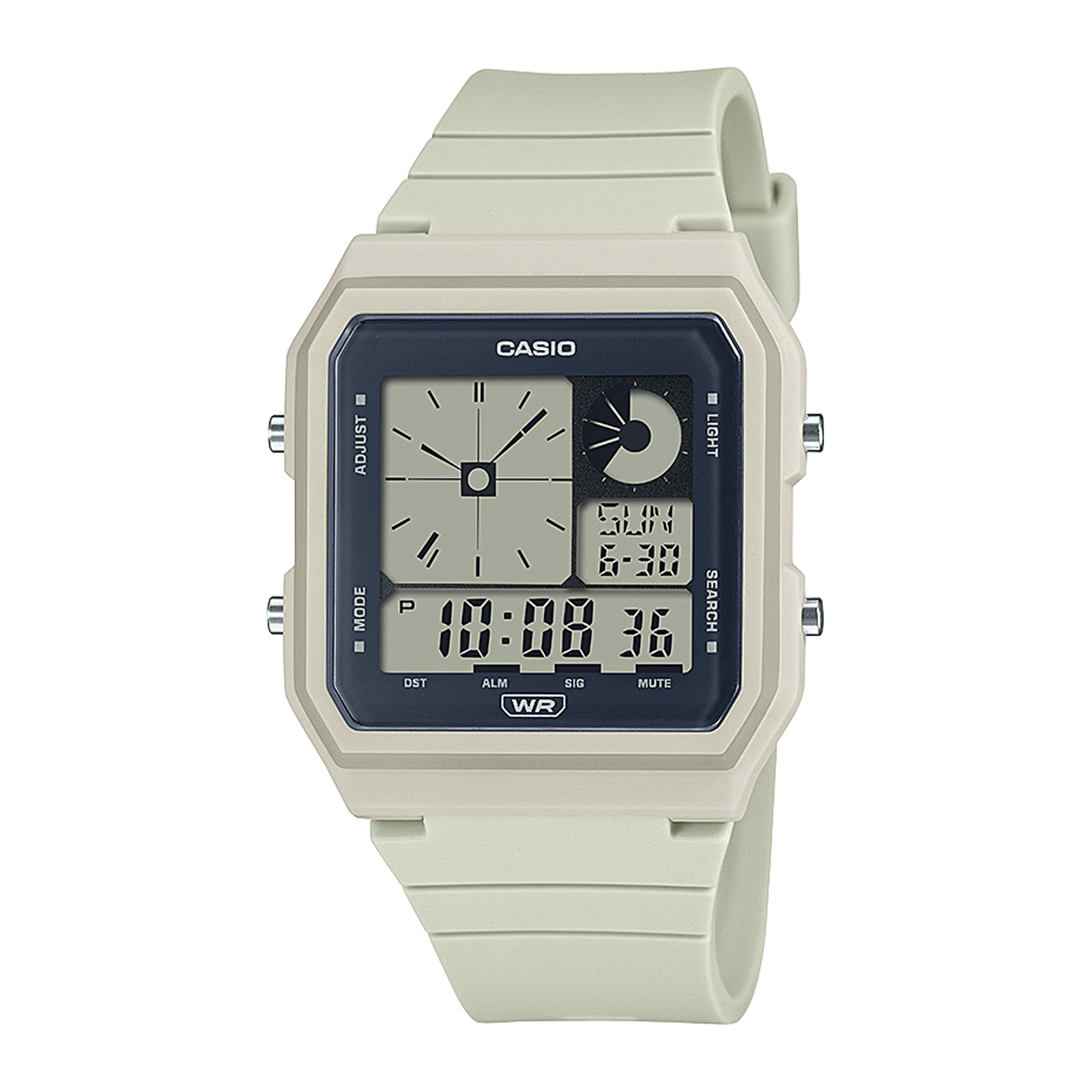 Reloj CASIO LF-20W-8A Resina Unisex Gris Claro - Btime