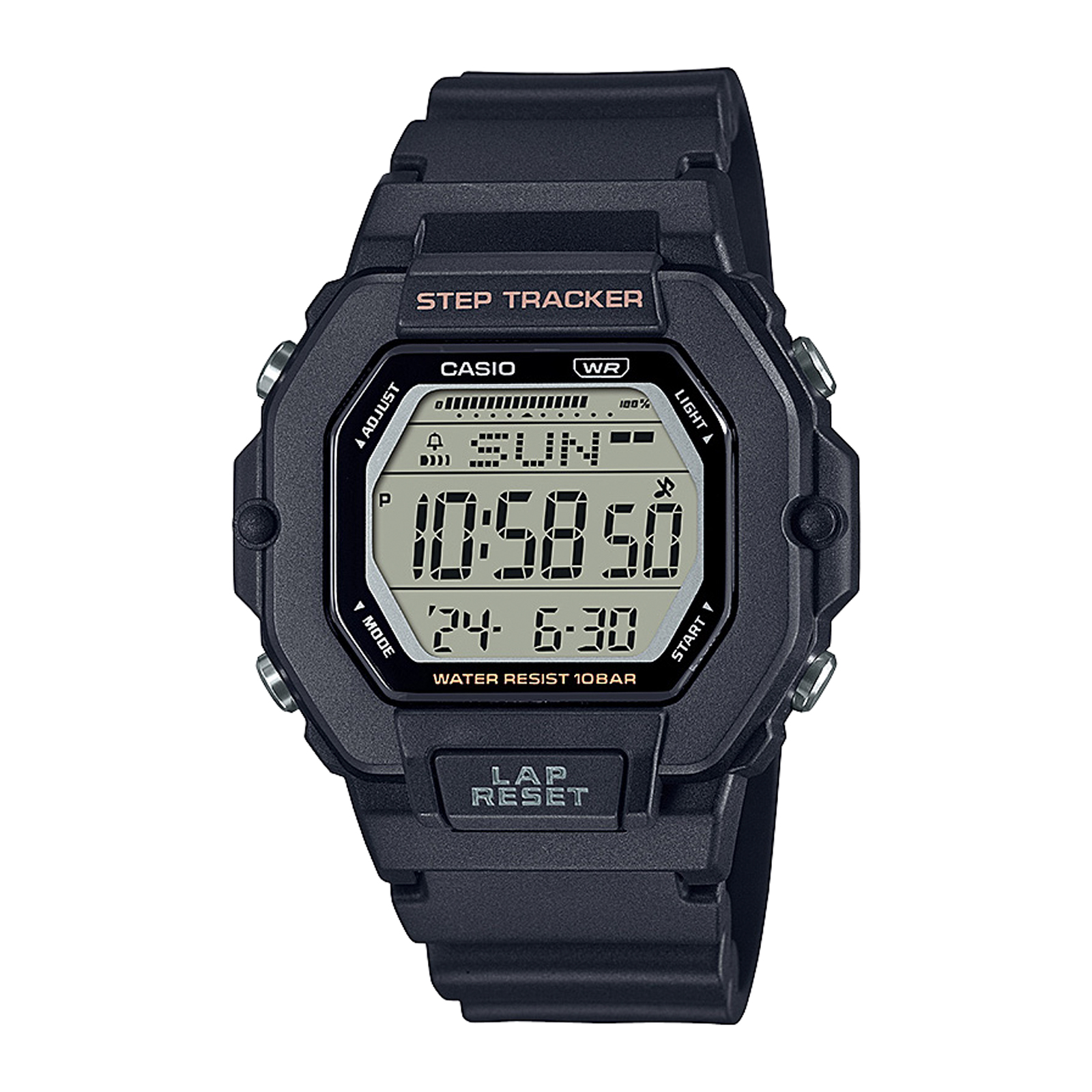 Reloj CASIO LWS-2200H-1A Resina Mujer Negro