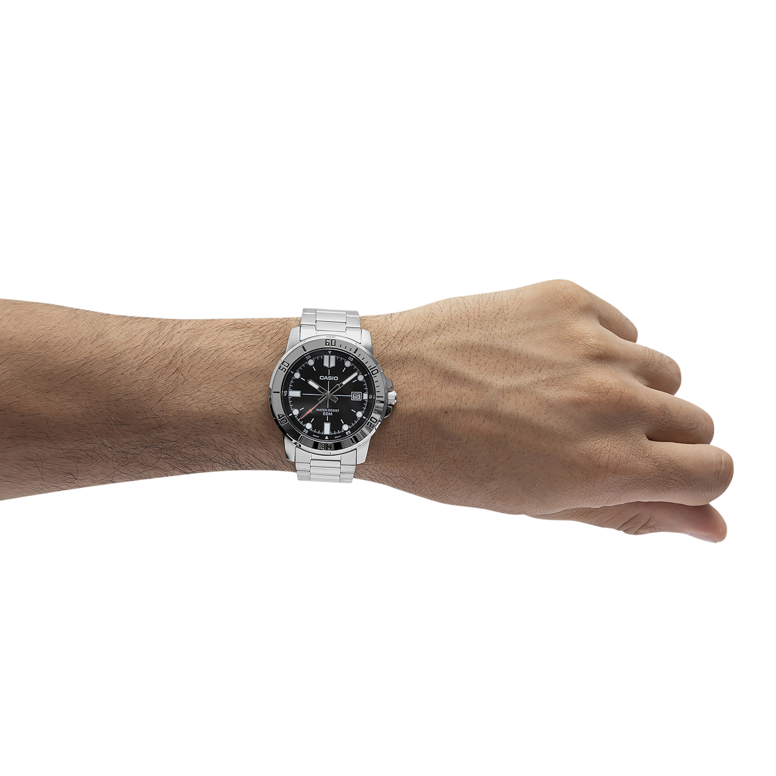 Reloj CASIO MTP-VD01D-1E Acero Hombre Plateado