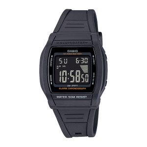 Reloj CASIO W-201-1B Resina Hombre Negro