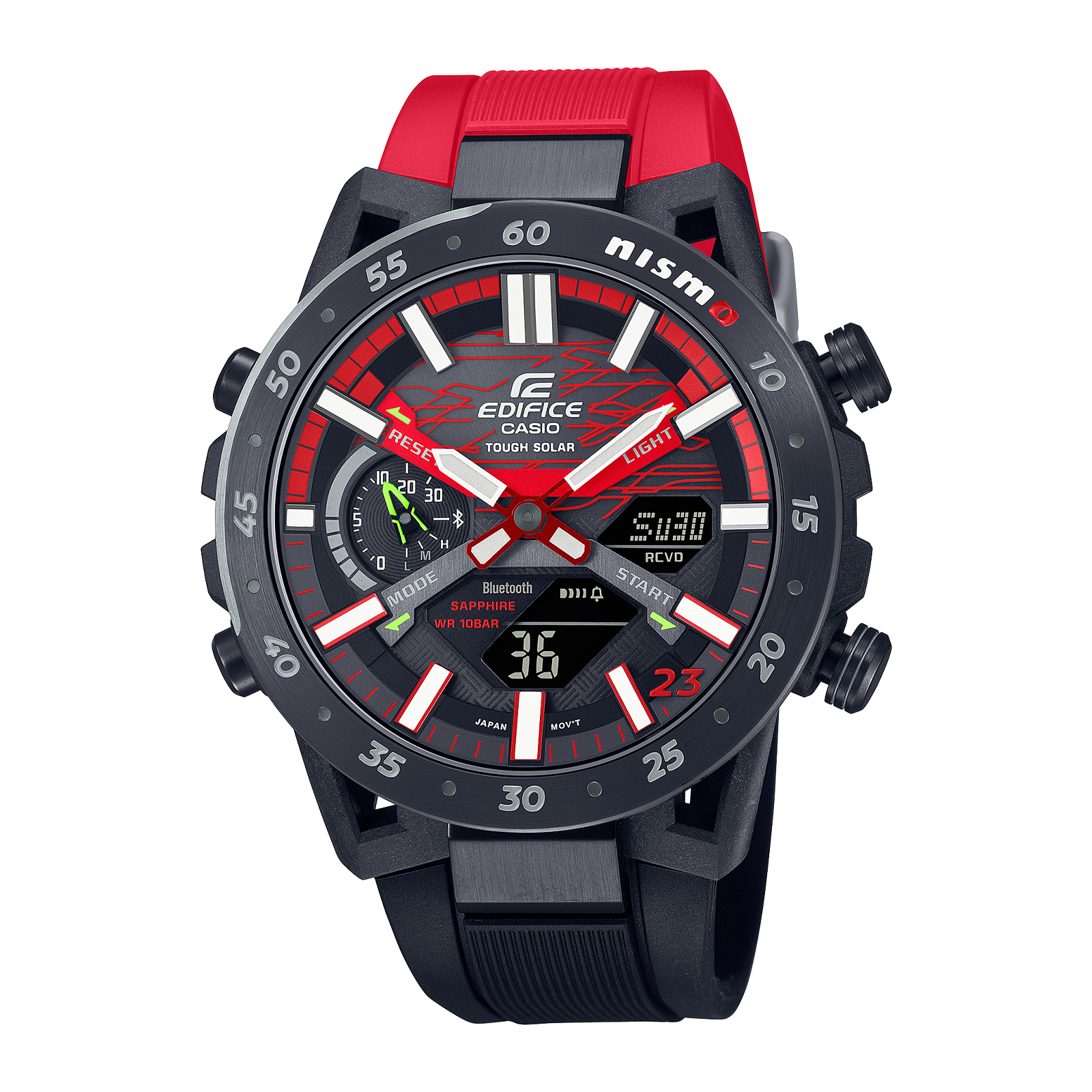 Reloj EDIFICE ECB-2000NIS-1A Acero Hombre Negro
