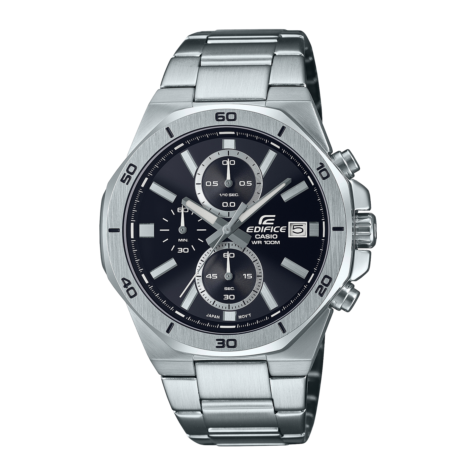 Reloj EDIFICE EFV-640D-1A Acero Hombre Plateado